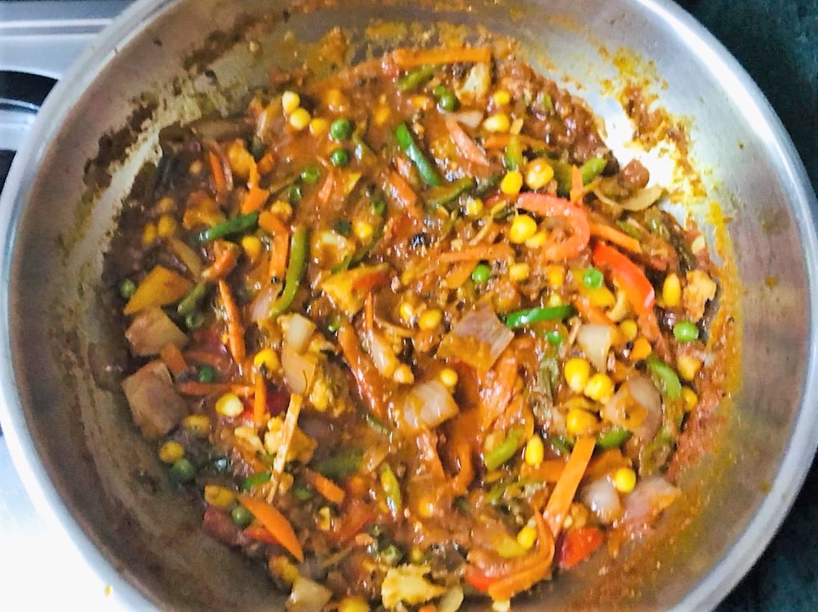 Vegetable Jalfrezi Recipe