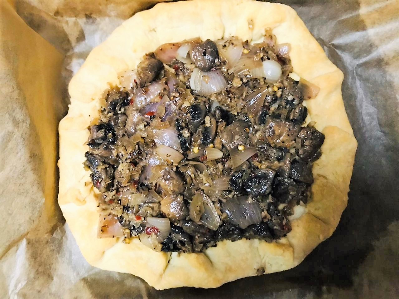 Mushroom Galette Recipe