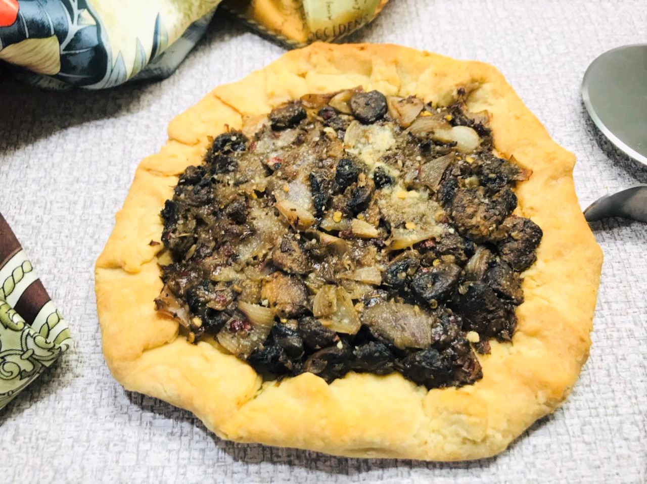 Mushroom Galette Recipe