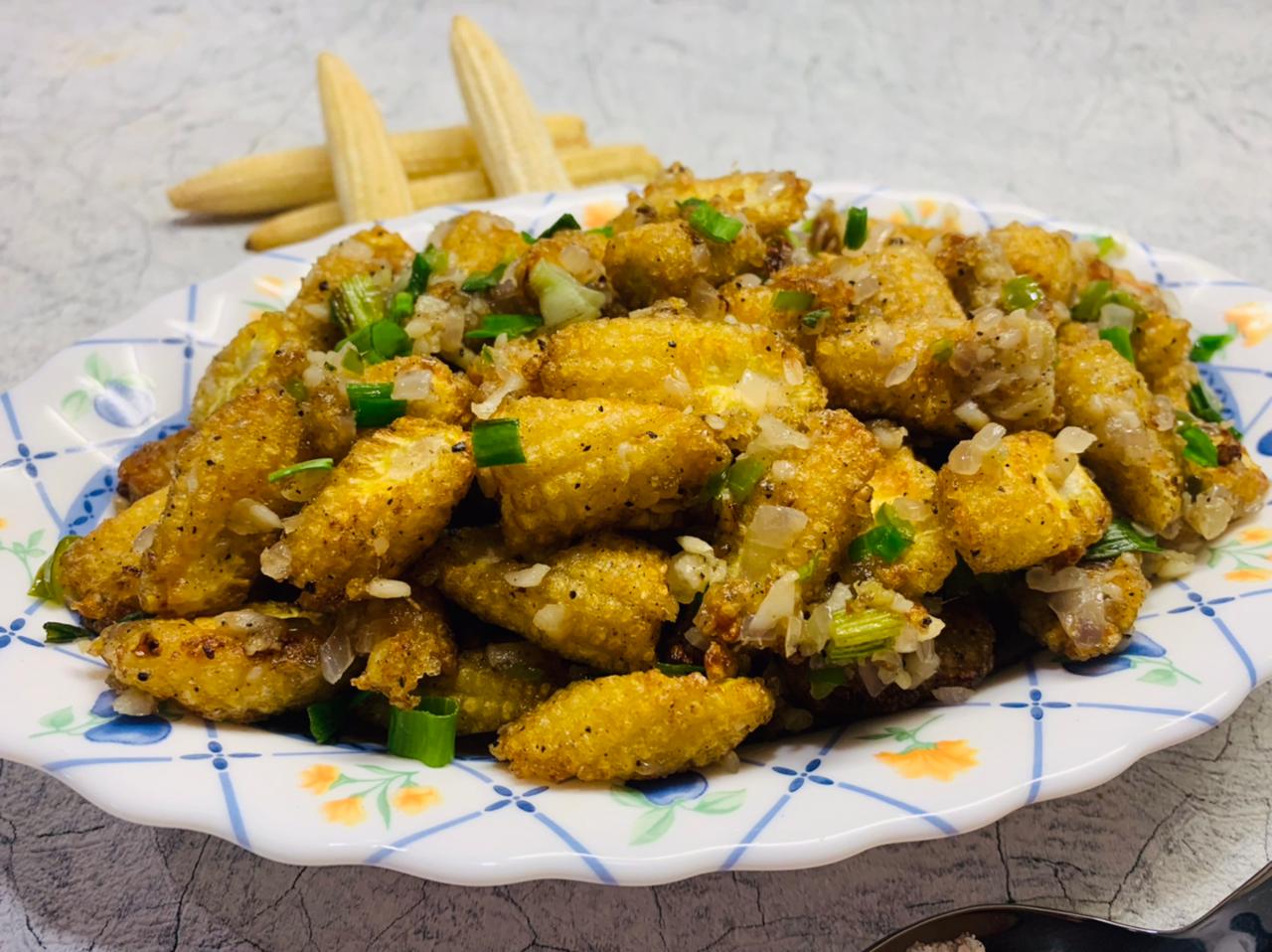 Salt and Pepper Baby Corn Recipe