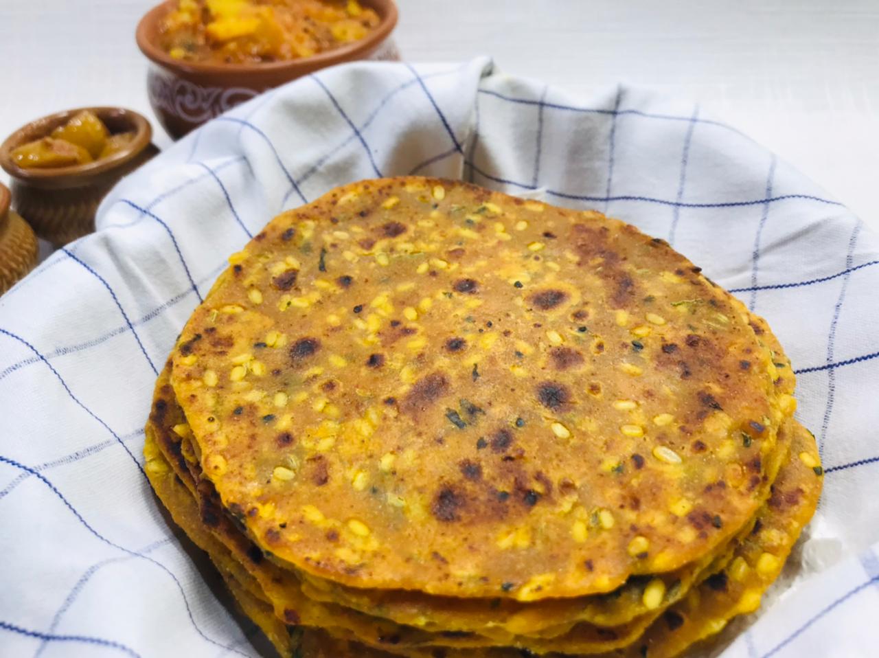 Moong Dal Paratha Recipe