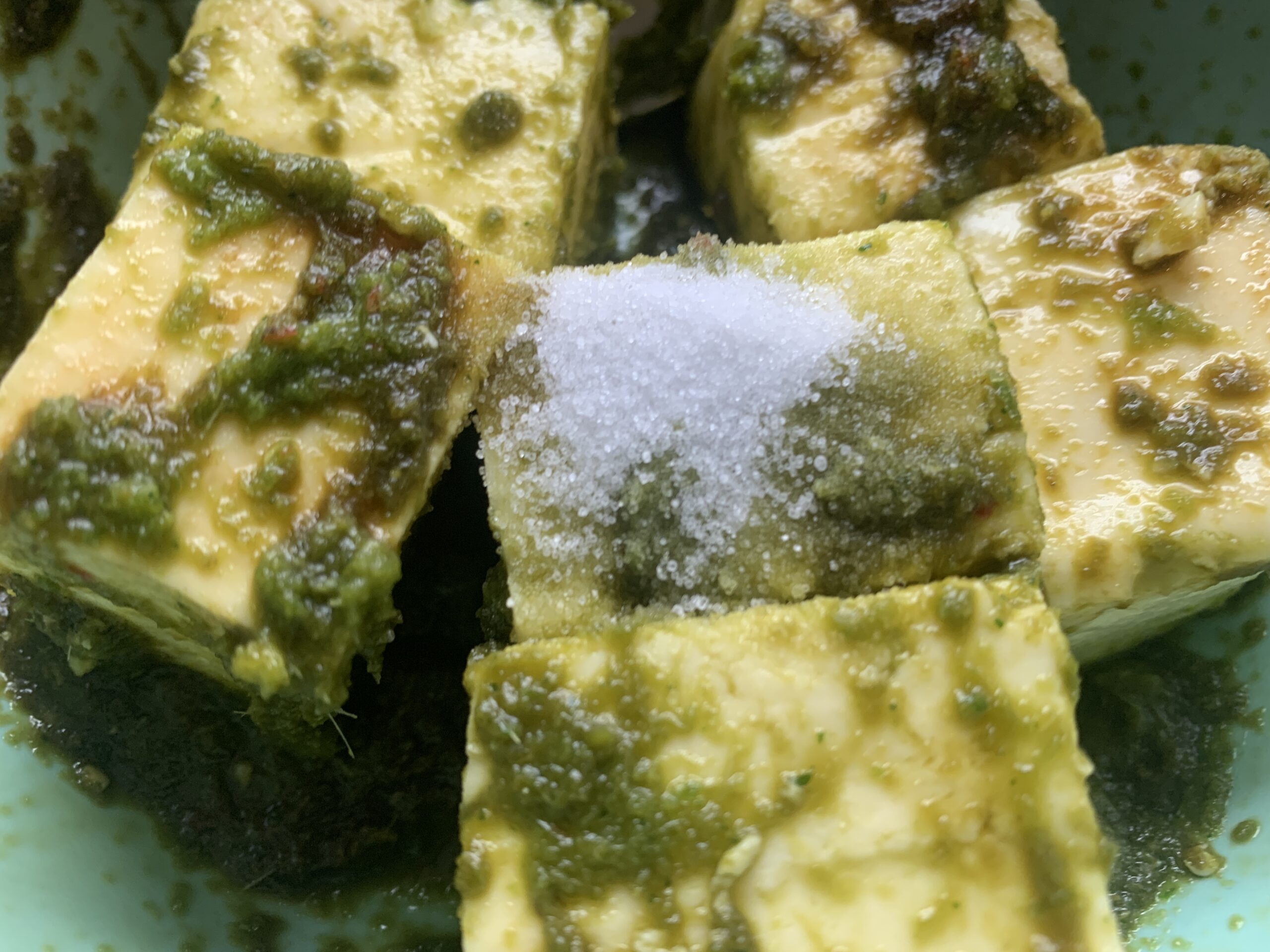 Thai Style Paneer in Pandan Leaves Recipe