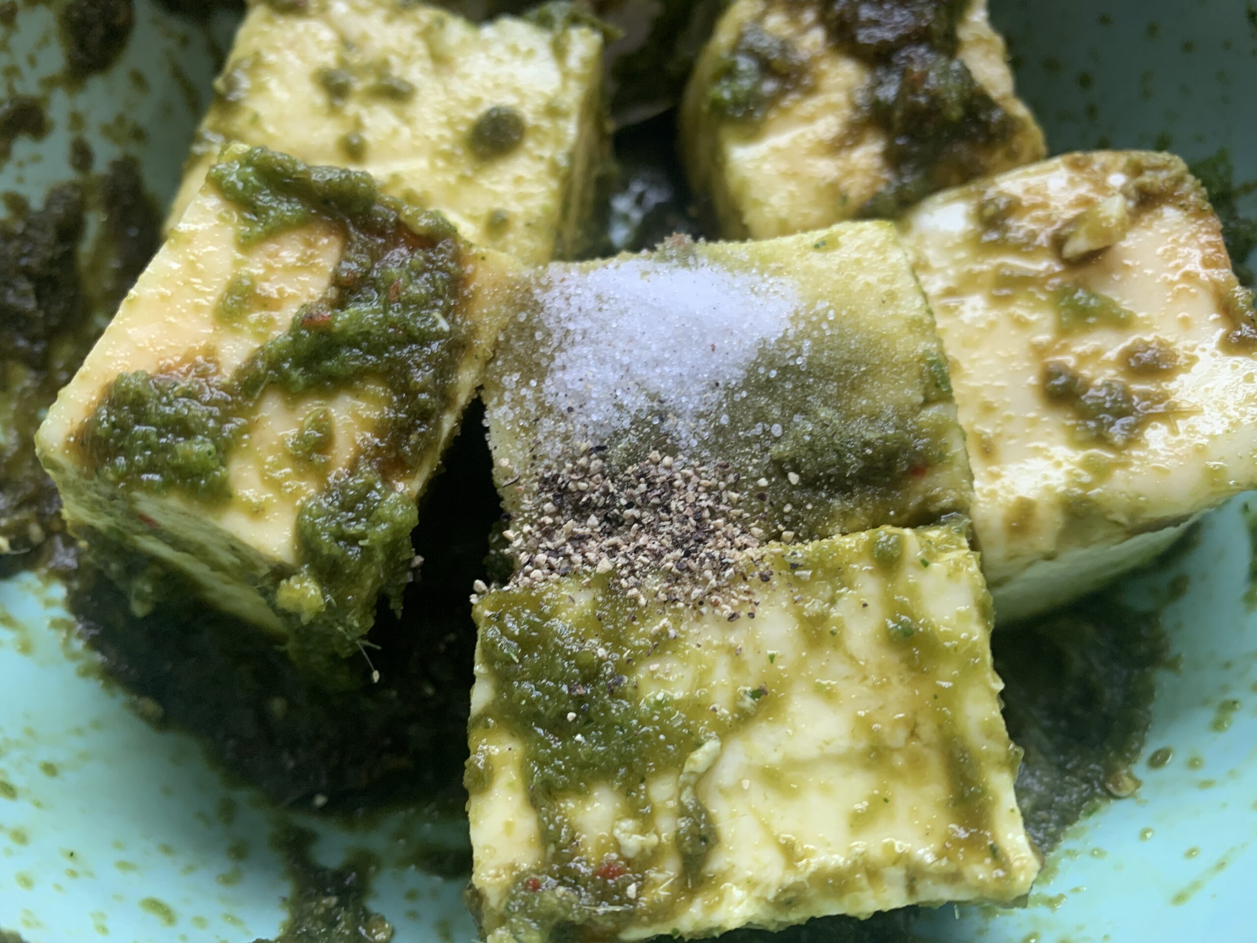 Thai Style Paneer in Pandan Leaves Recipe