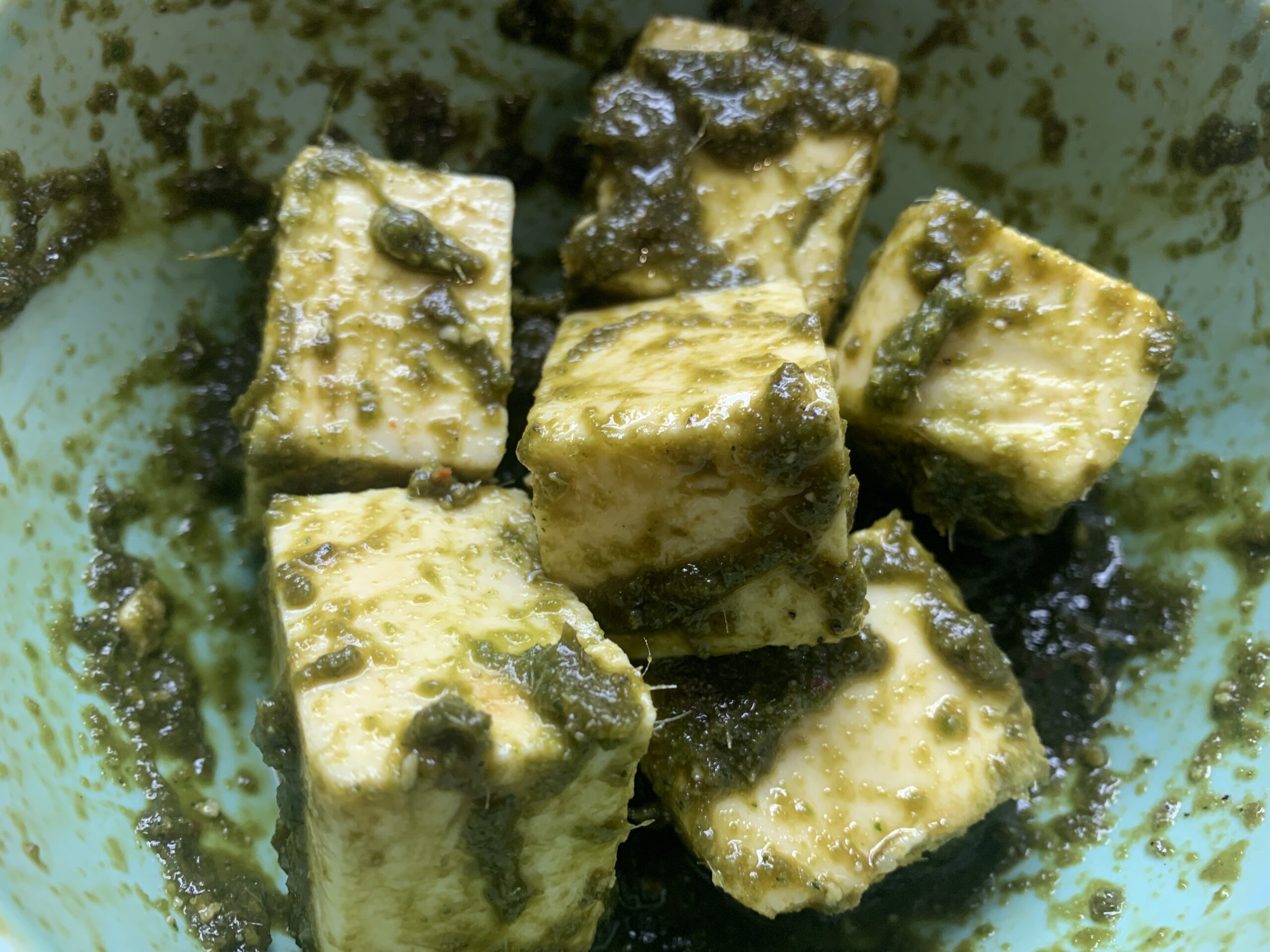 Thai Style Paneer in Pandan Leaves Recipe