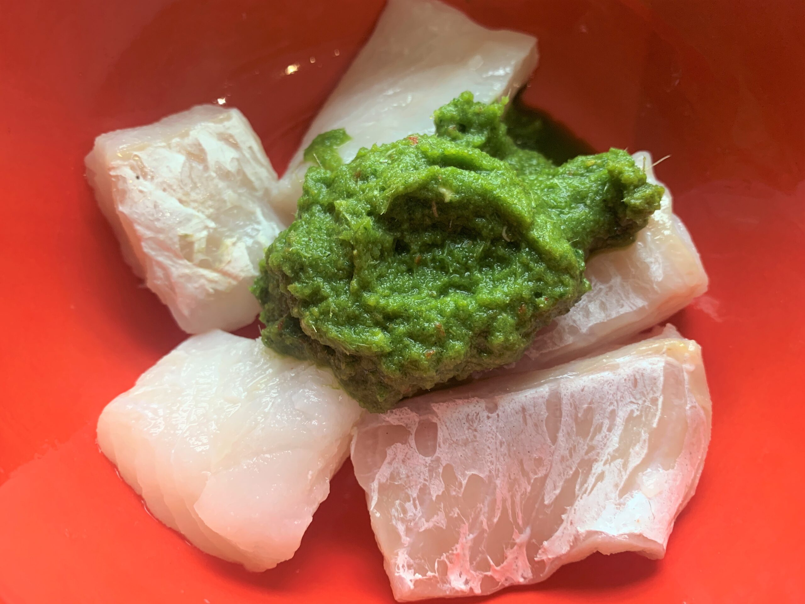 Thai Cod in Pandan Leaves Recipe