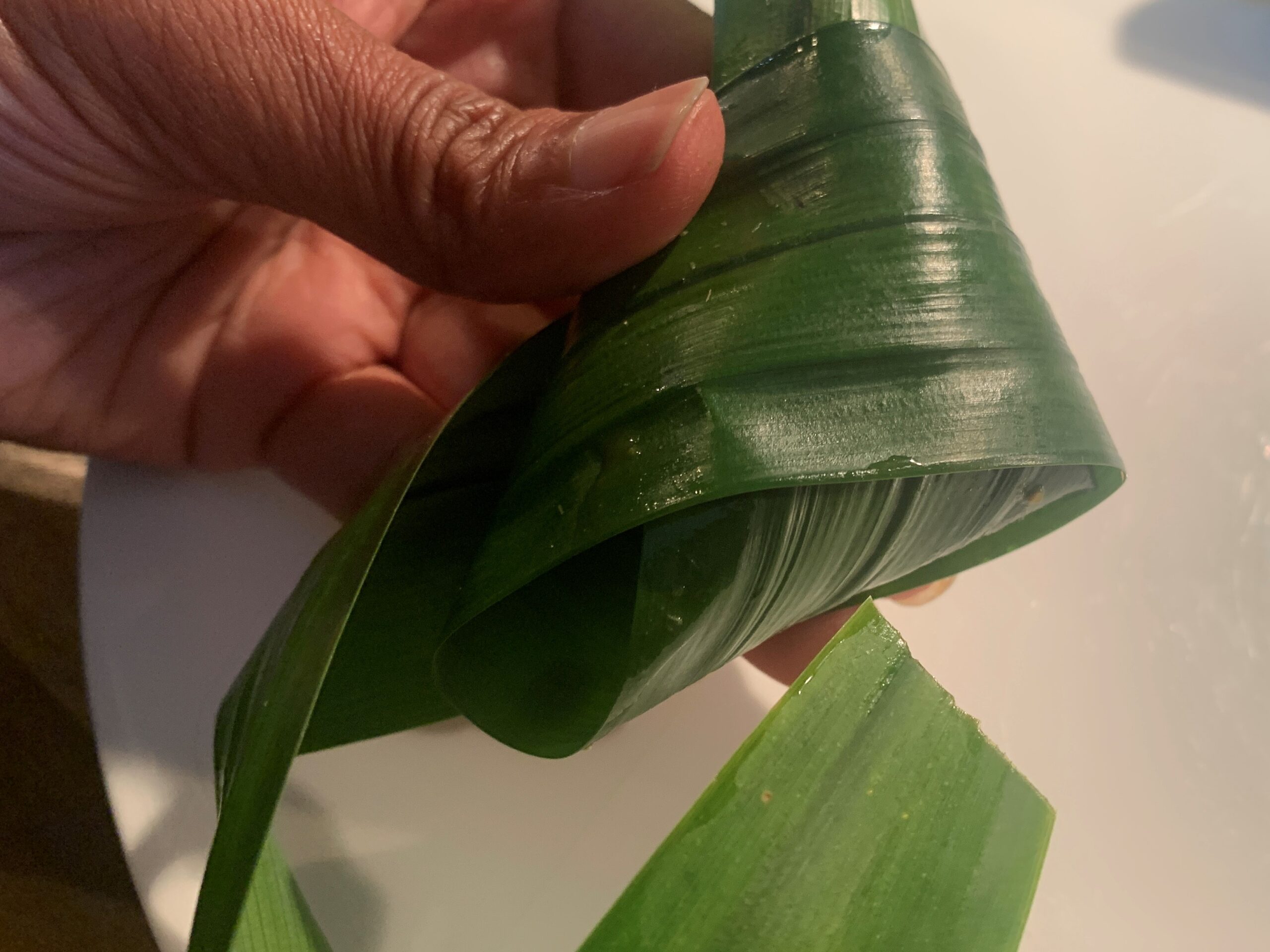 Thai Style Paneer in Pandan Leaves Recipe