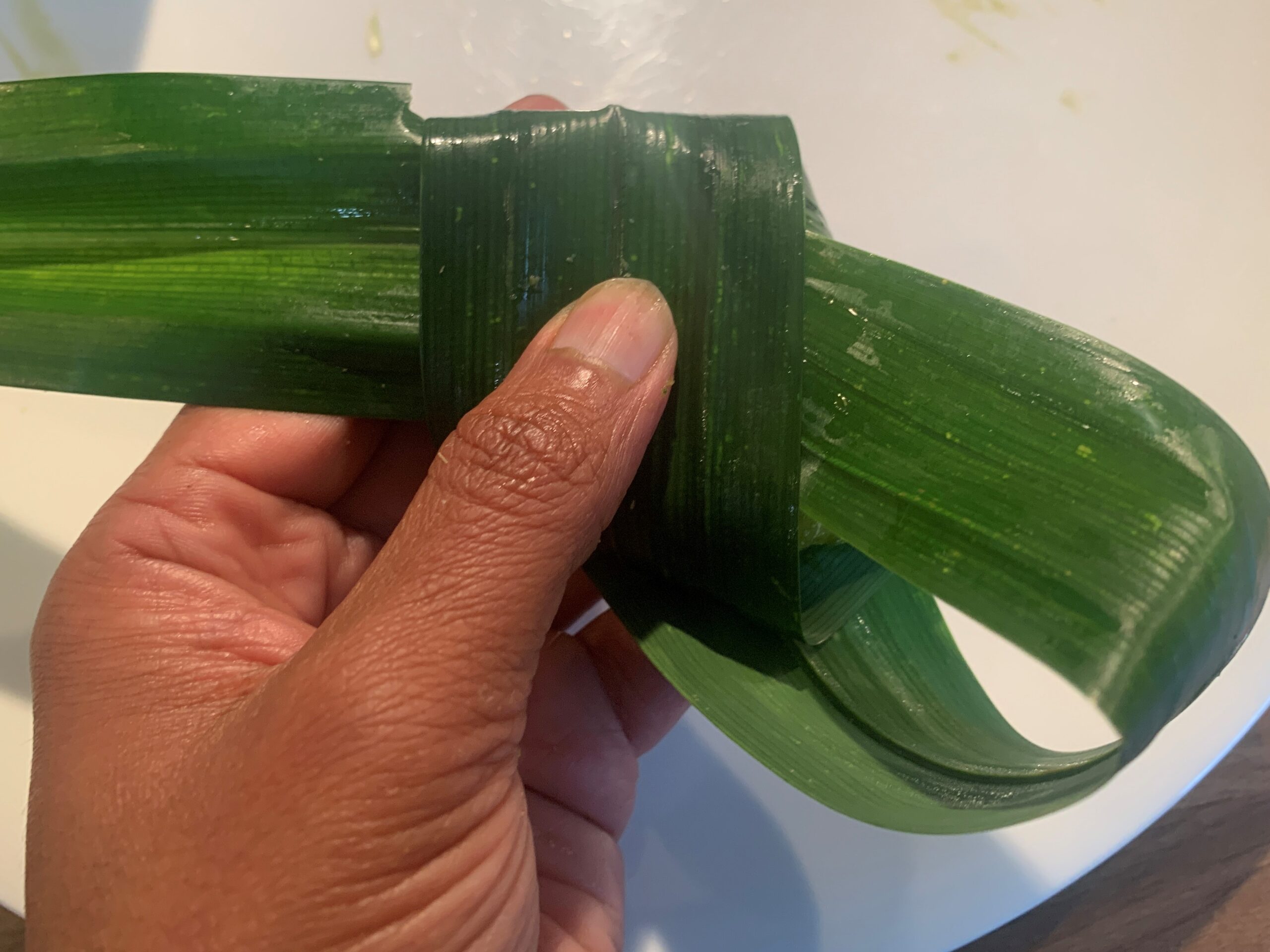 Thai Cod in Pandan Leaves Recipe