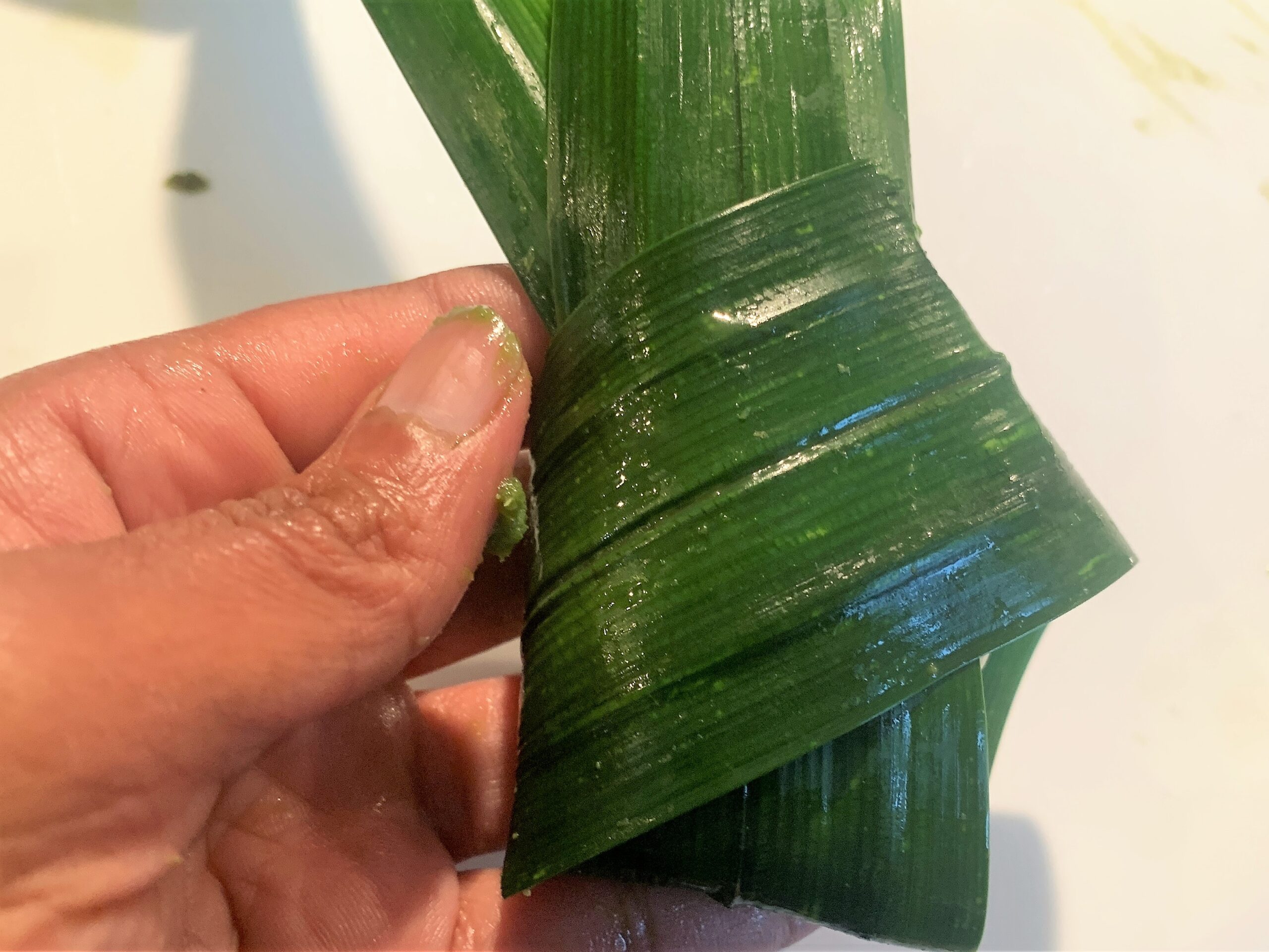 Thai Cod in Pandan Leaves Recipe