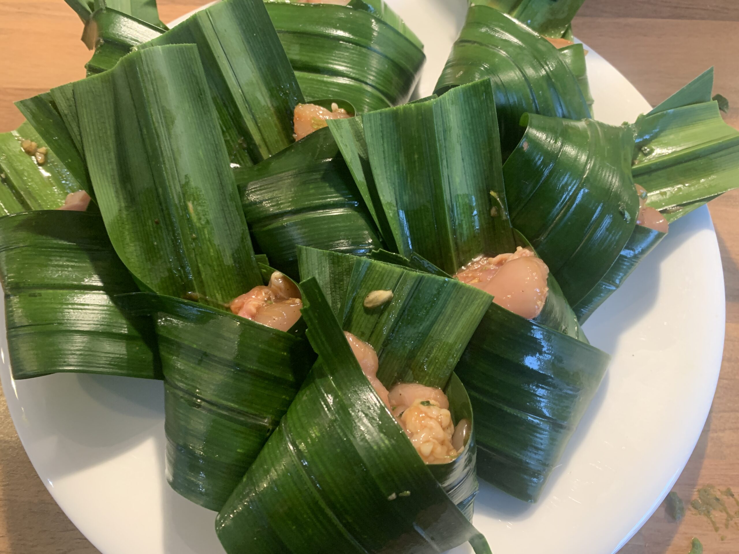 Thai Pandan Leaf Chicken Recipe (Gai Haw Bai Toey)