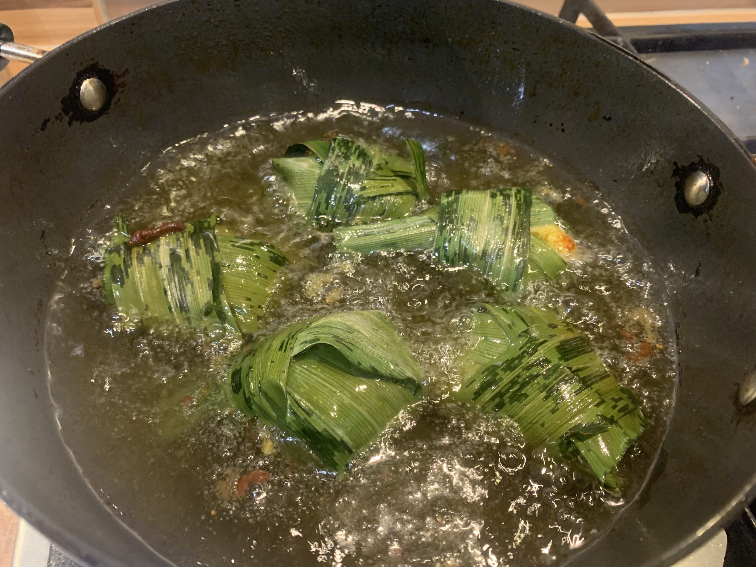 Thai Style Paneer in Pandan Leaves Recipe