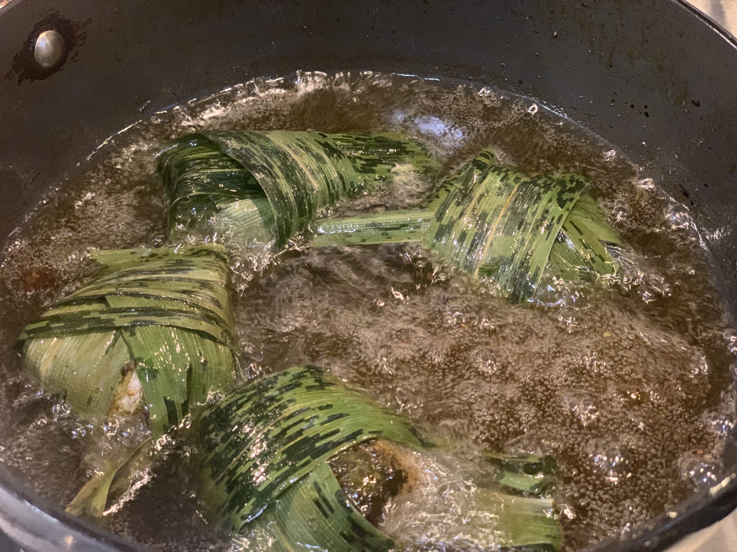 Thai Cod in Pandan Leaves Recipe