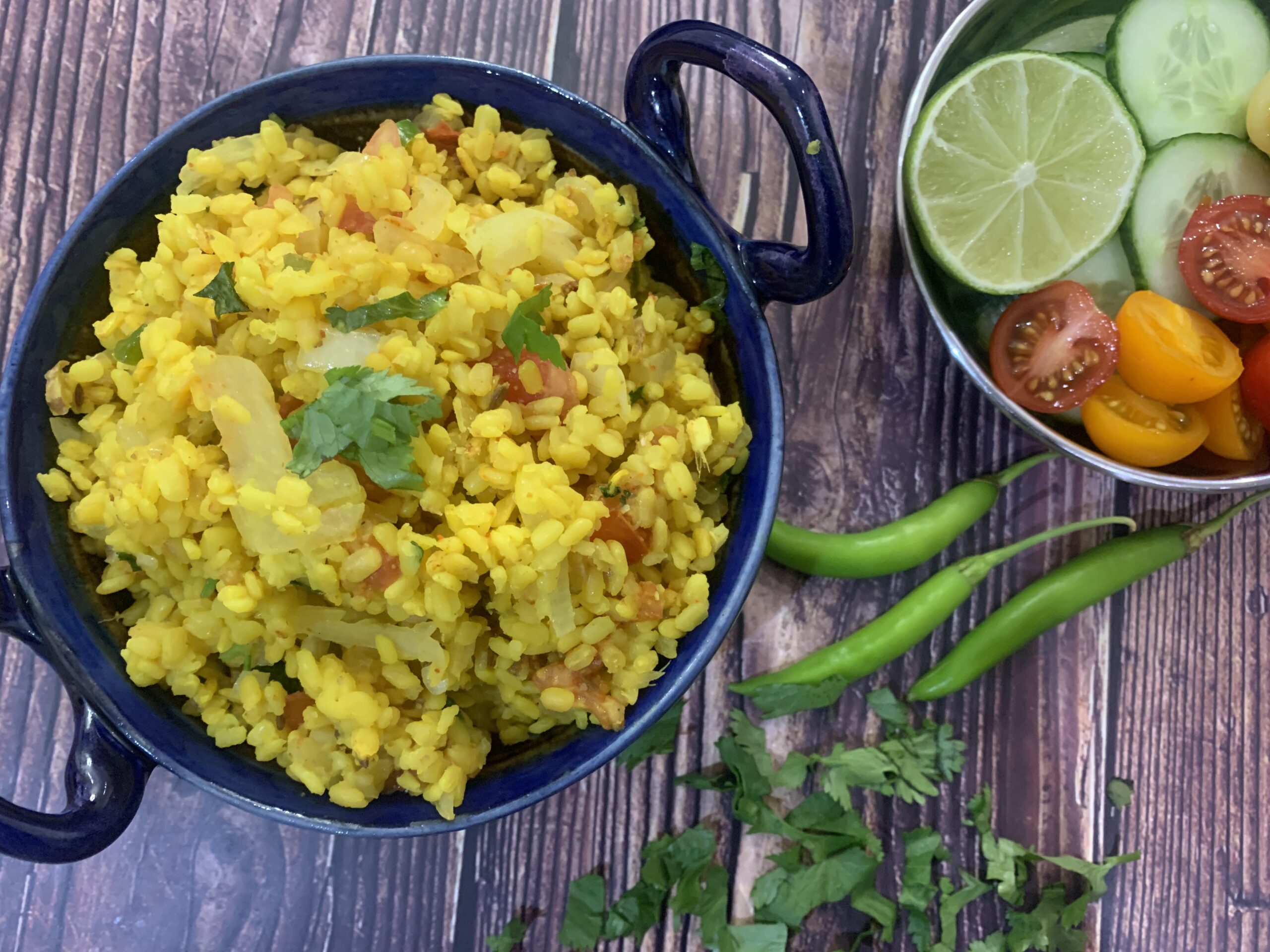 Rajasthani Mogar Dal Recipe (Sukhi Moong Dal)