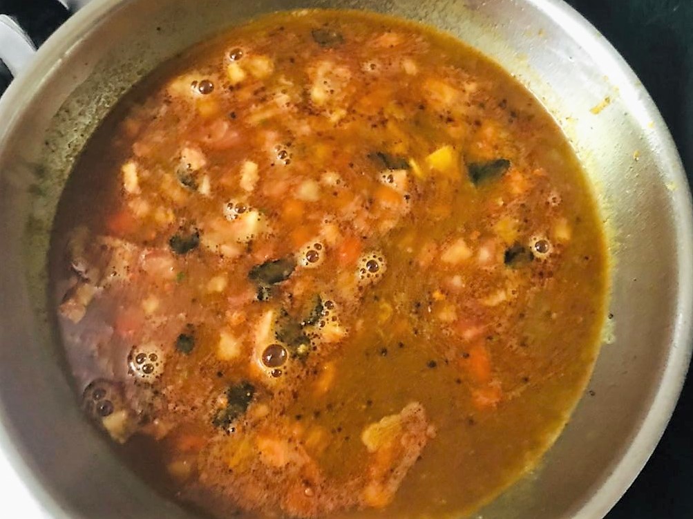 Paruppu Rasam/Toor Dal Rasam Recipe