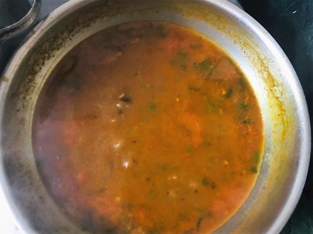 Paruppu Rasam/Toor Dal Rasam Recipe