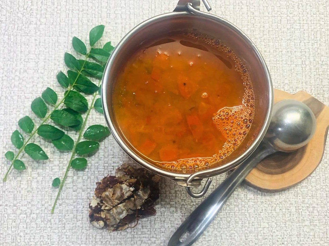 Paruppu Rasam/Toor Dal Rasam Recipe