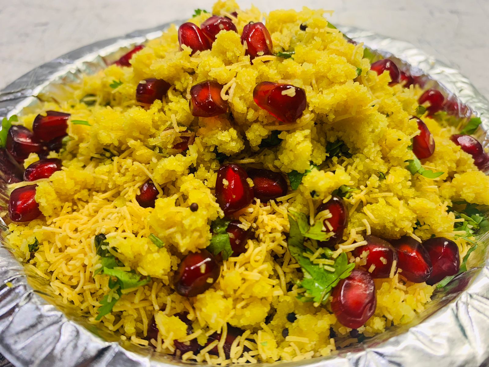 Sev Khamani Recipe