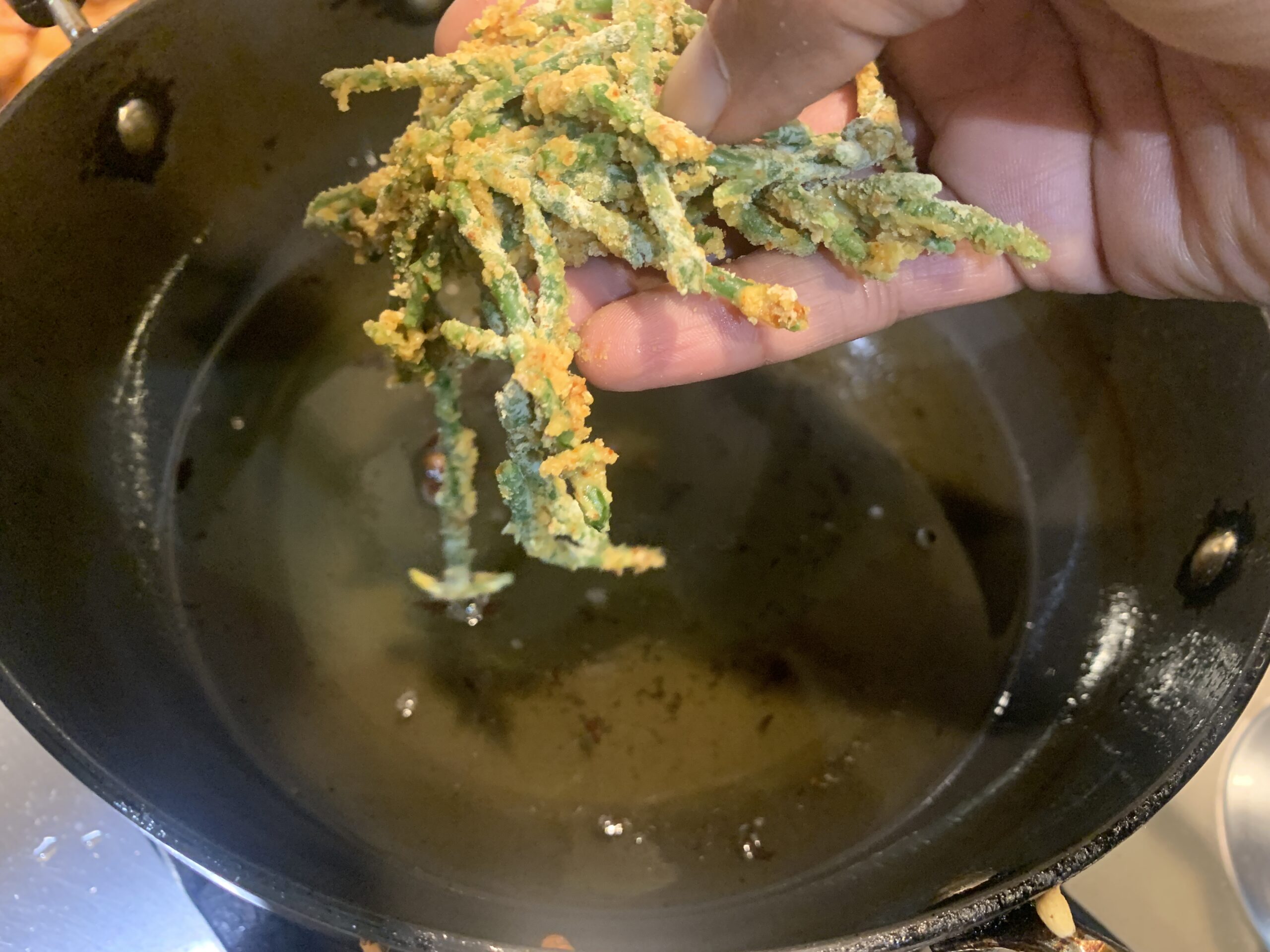 Samphire Pakora Recipe