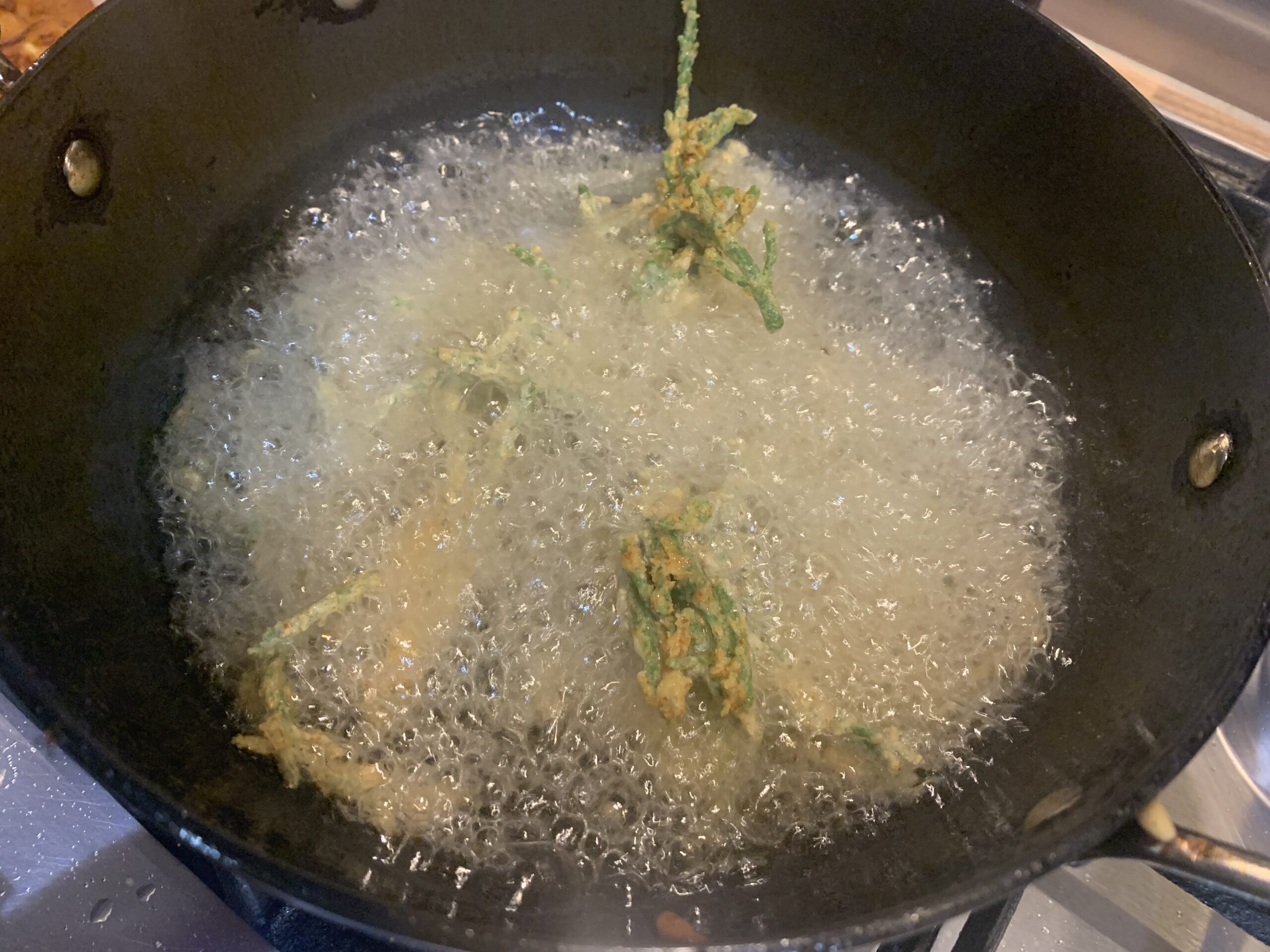 Samphire Pakora Recipe