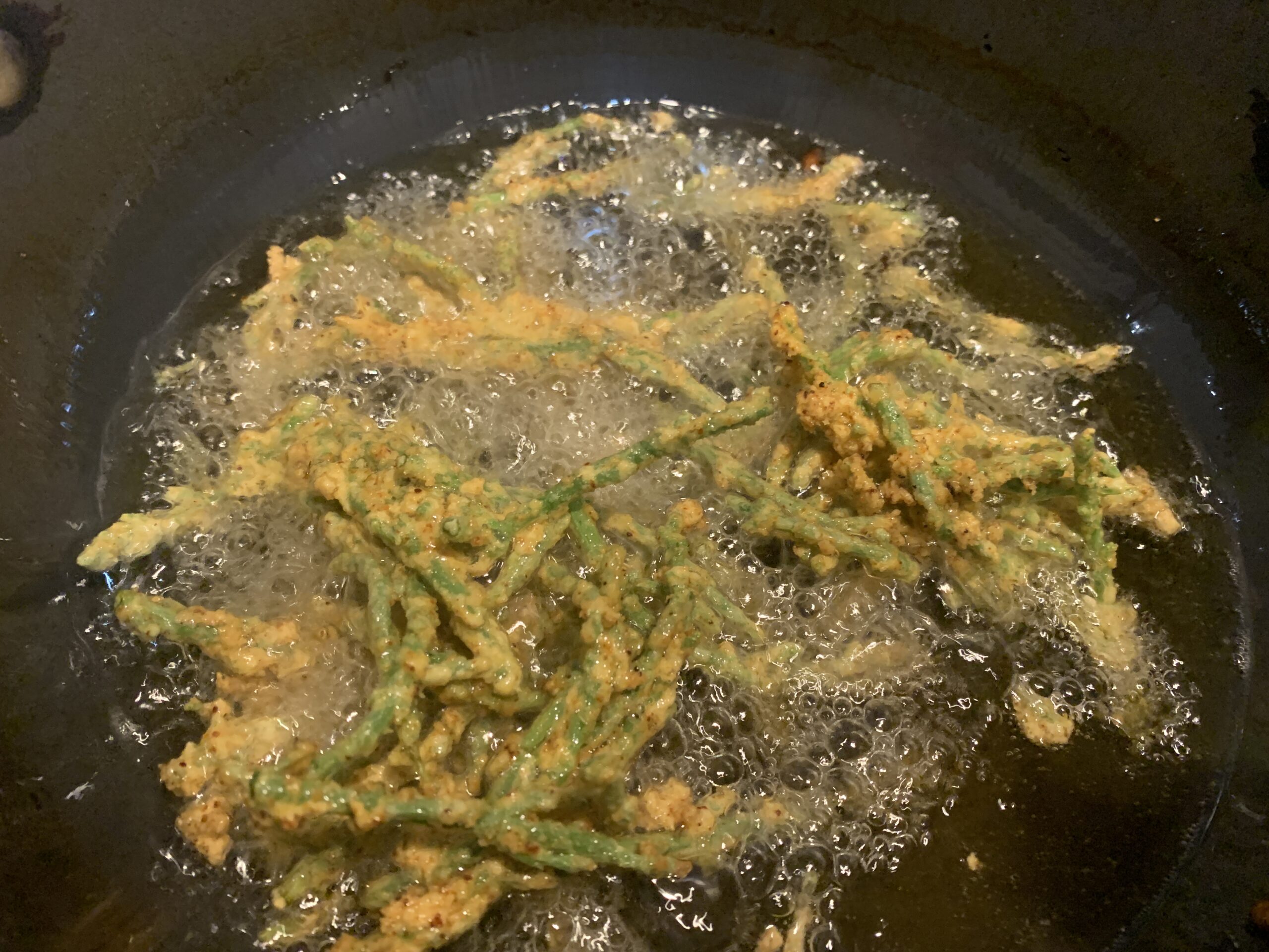 Samphire Pakora Recipe