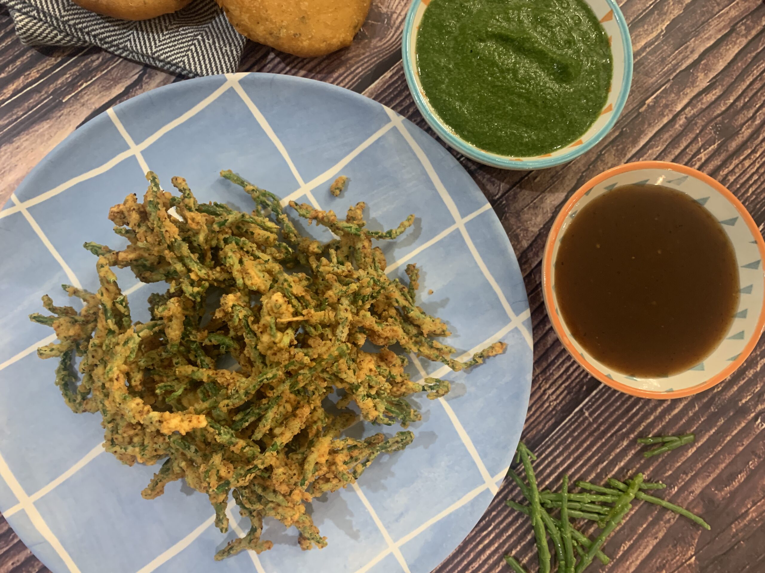 Samphire Pakora Recipe