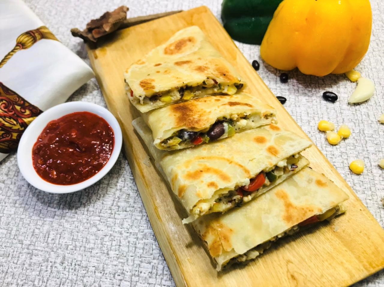 Vegetable Quesadilla Recipe