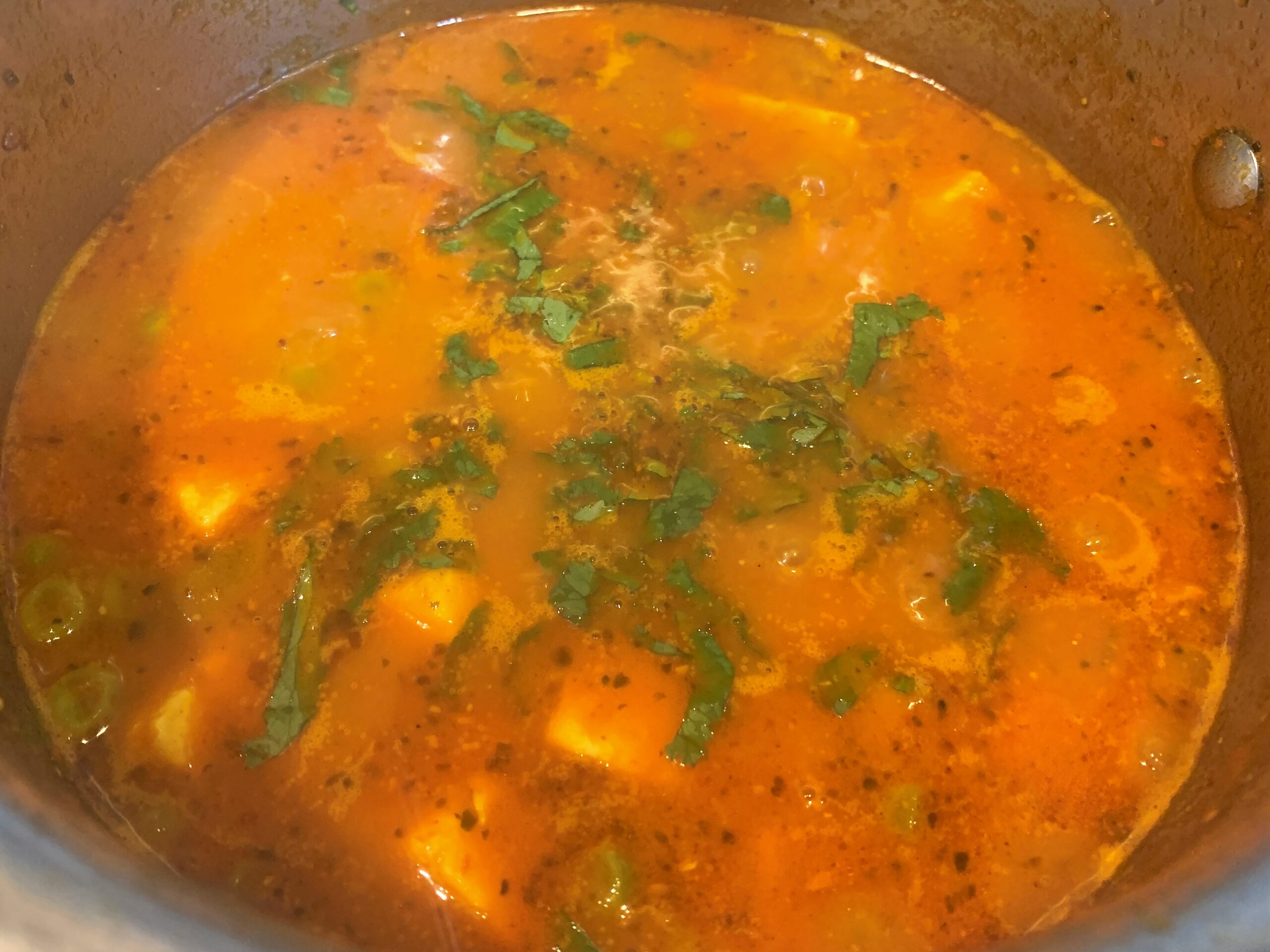 Matar Paneer with no Onion Recipe