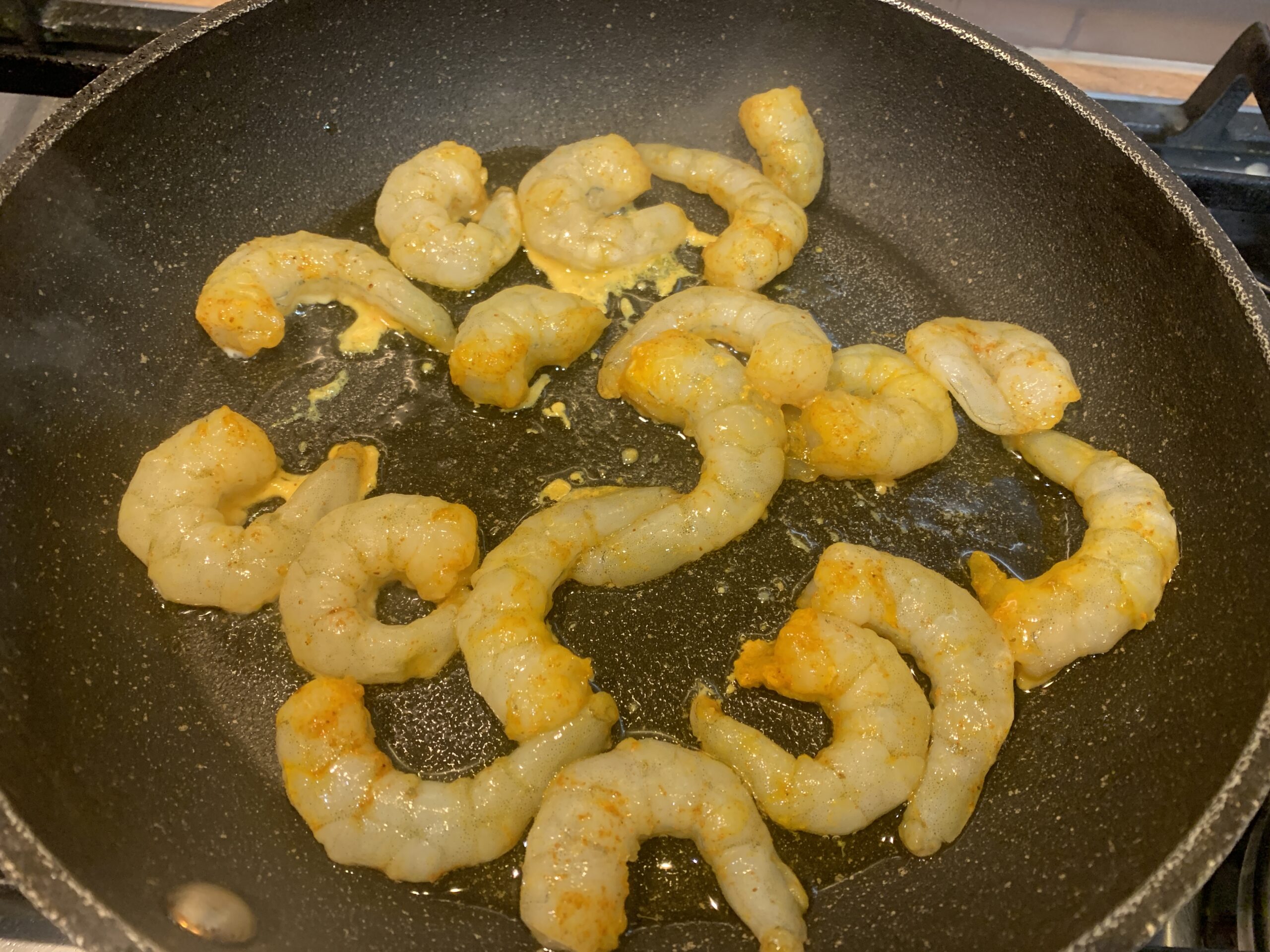 Stir fried Prawns with Mango Recipe