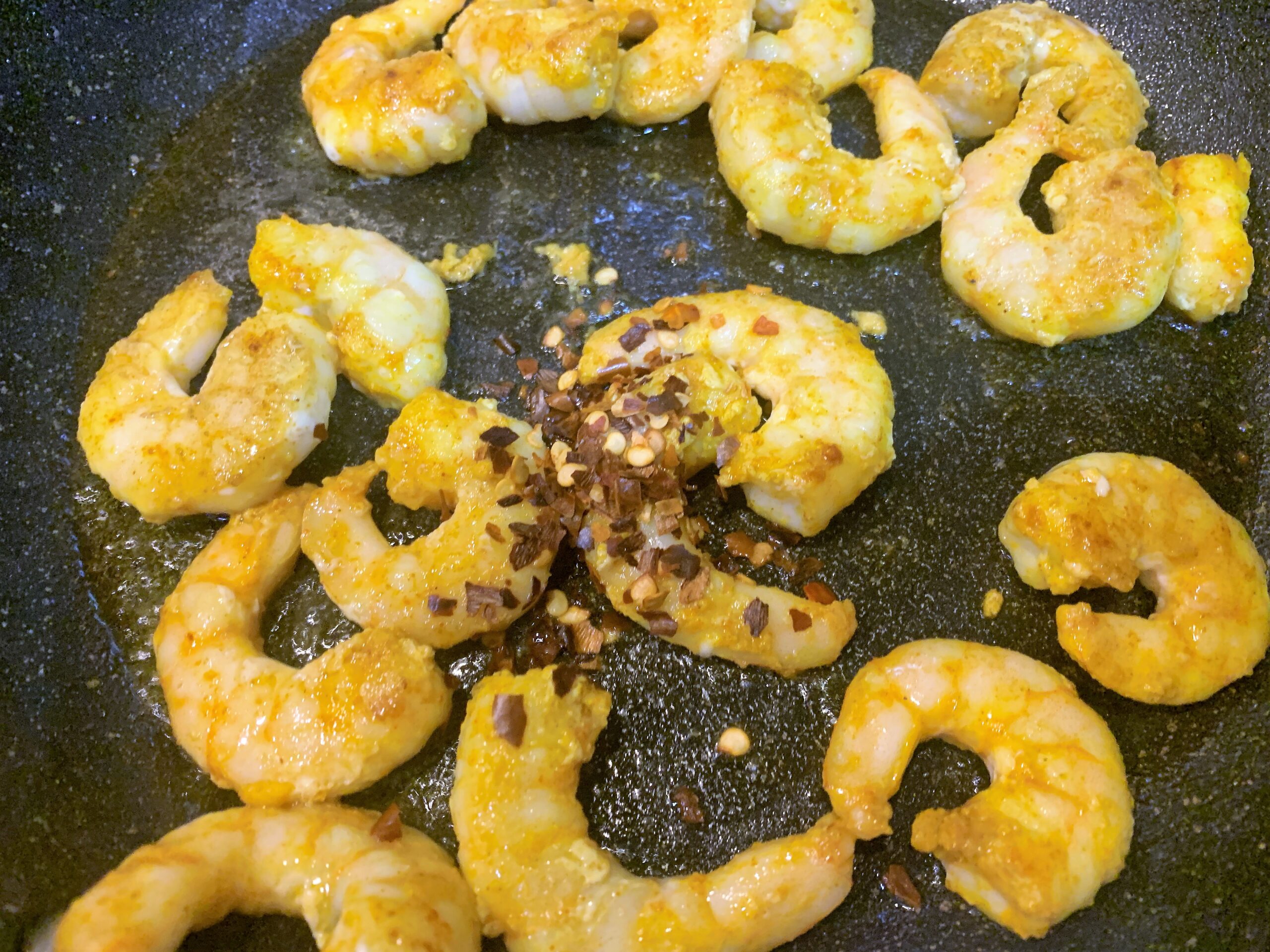 Stir fried Prawns with Mango Recipe