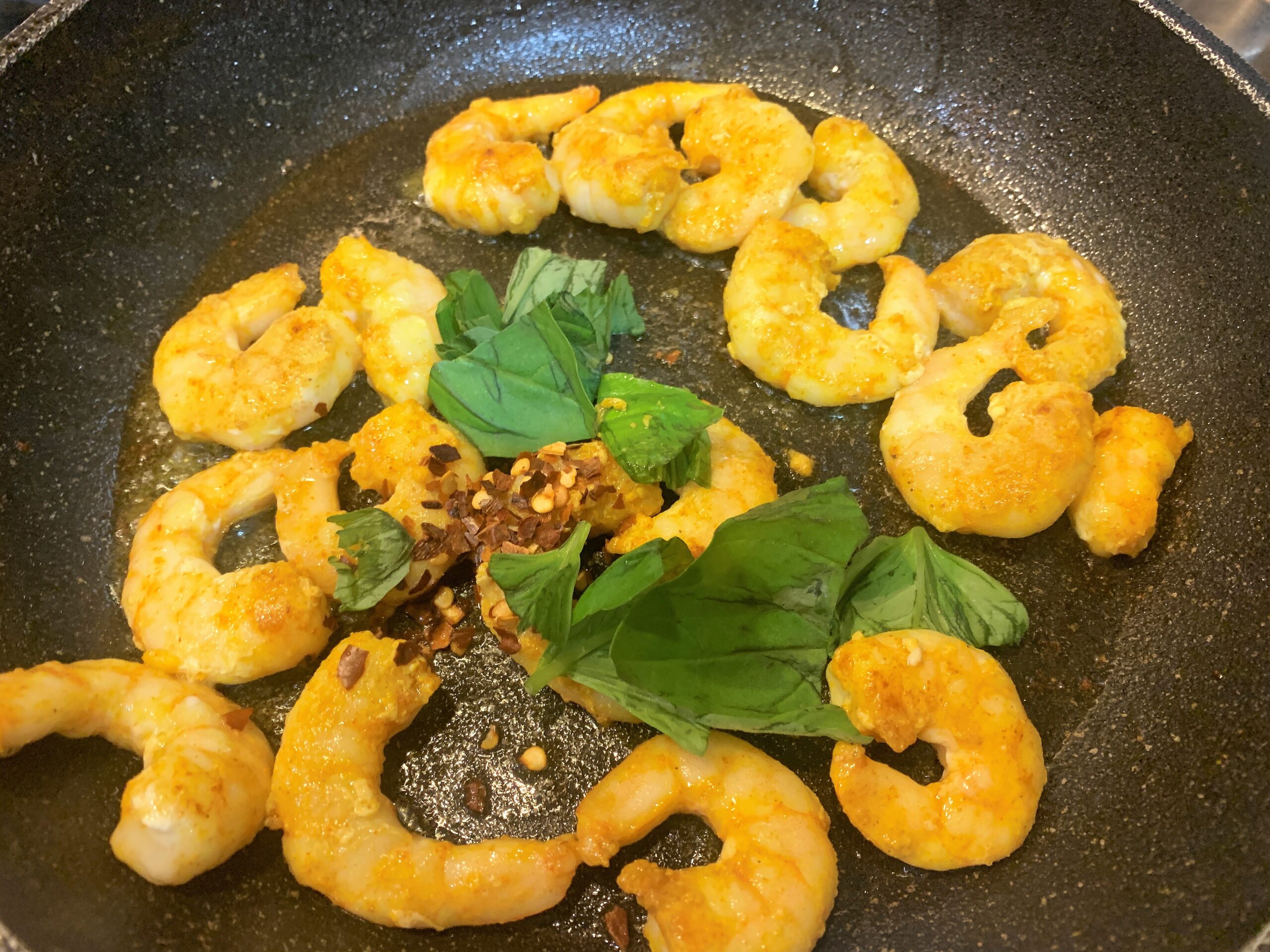 Stir fried Prawns with Mango Recipe