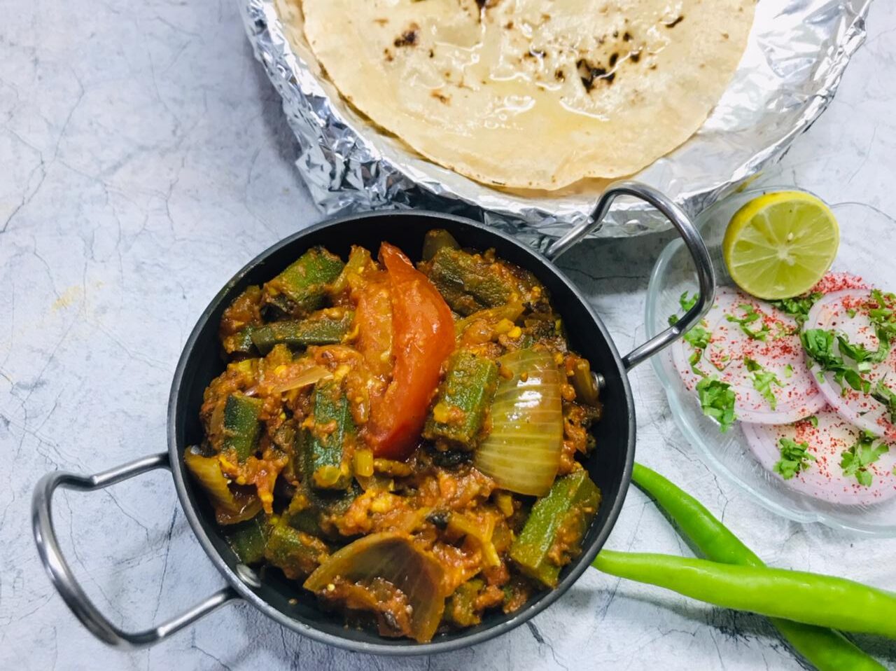 Bhindi Do Pyaza Recipe