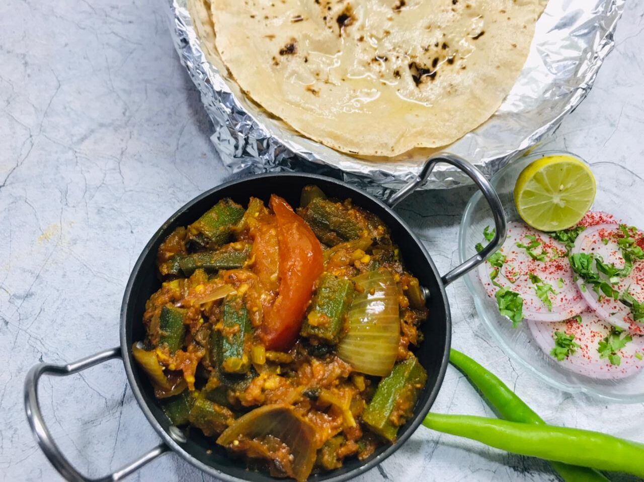 Bhindi Do Pyaza Recipe