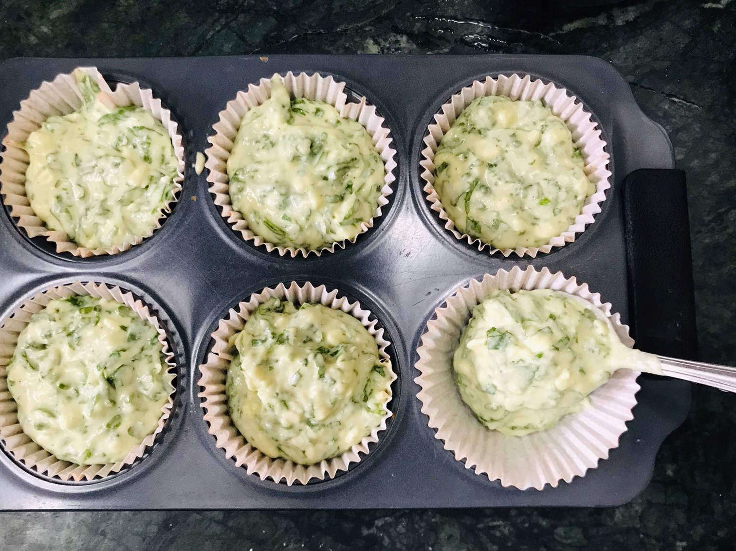 Spinach and Cheese Muffins Recipe