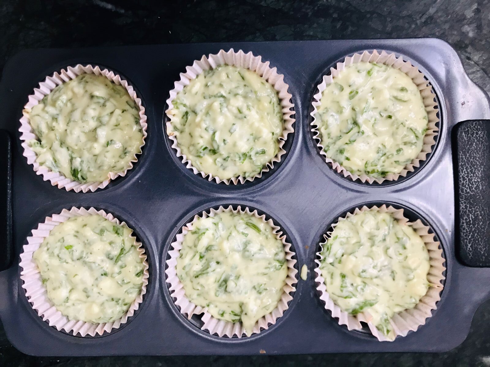 Spinach and Cheese Muffins Recipe