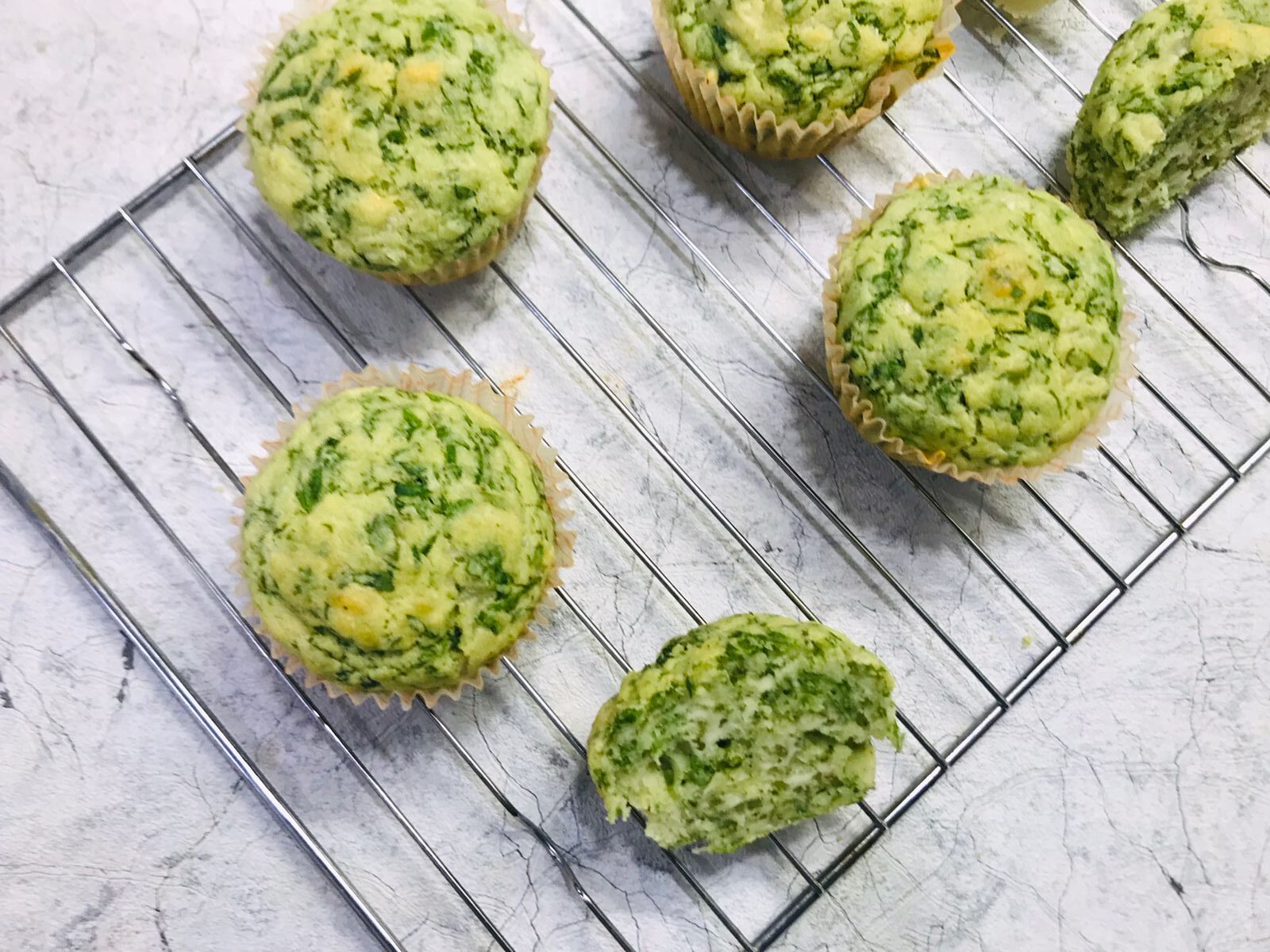 Spinach and Cheese Muffins Recipe