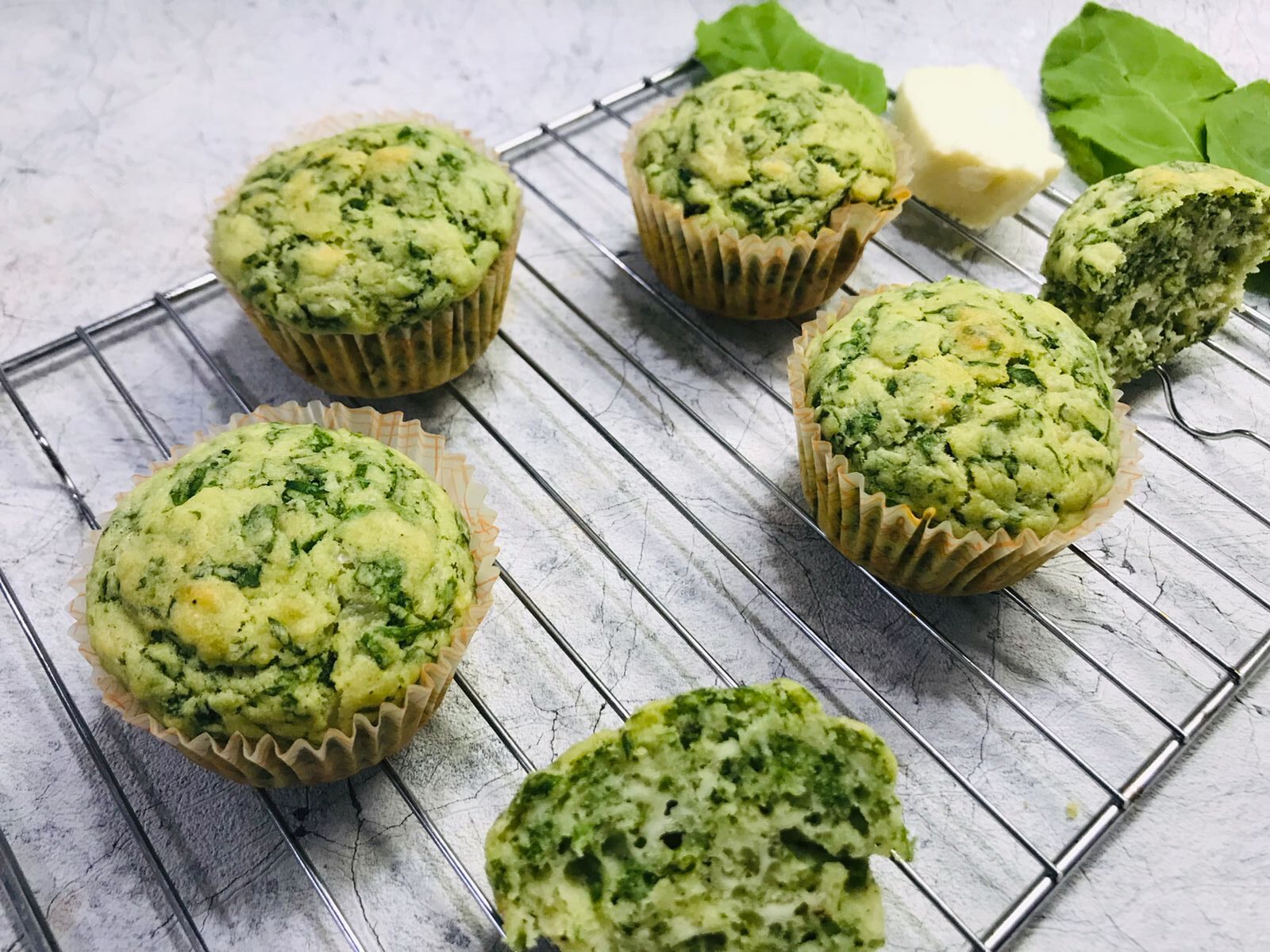 Spinach and Cheese Muffins Recipe