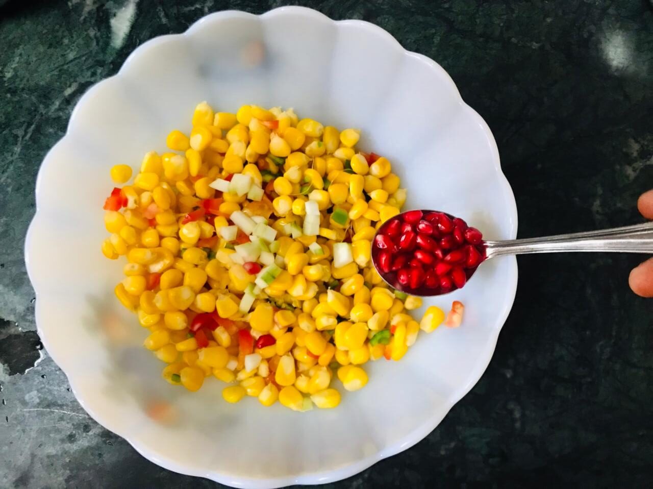 Corn Bhel Recipe