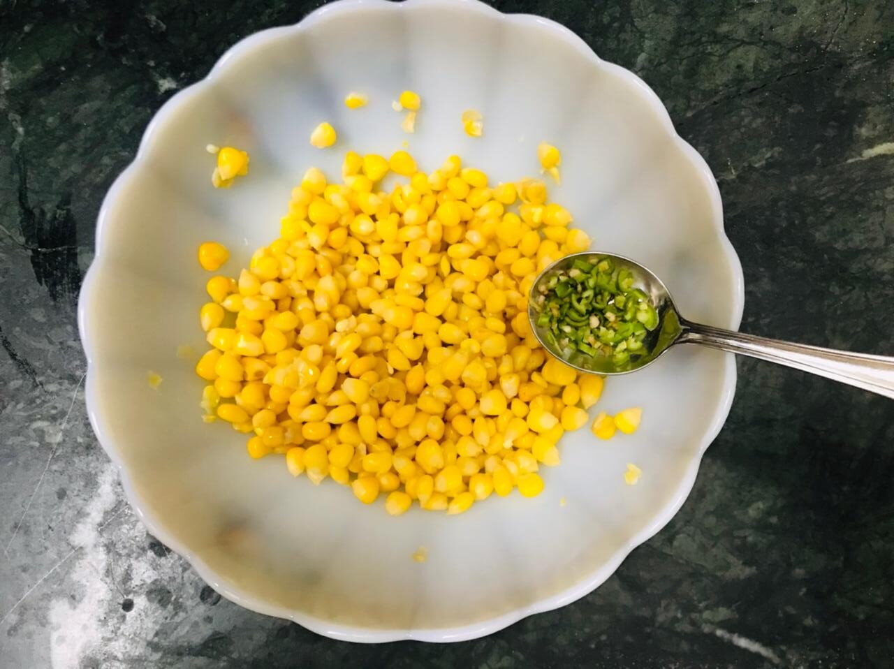 Corn Bhel Recipe