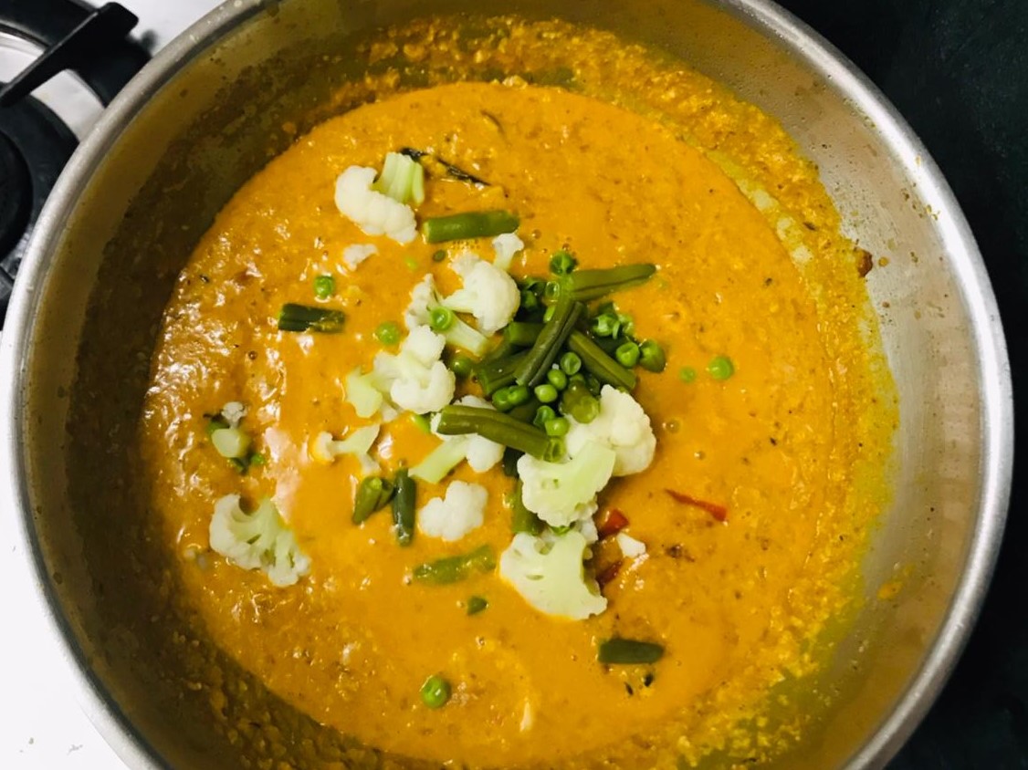 South Indian Vegetable Korma Recipe