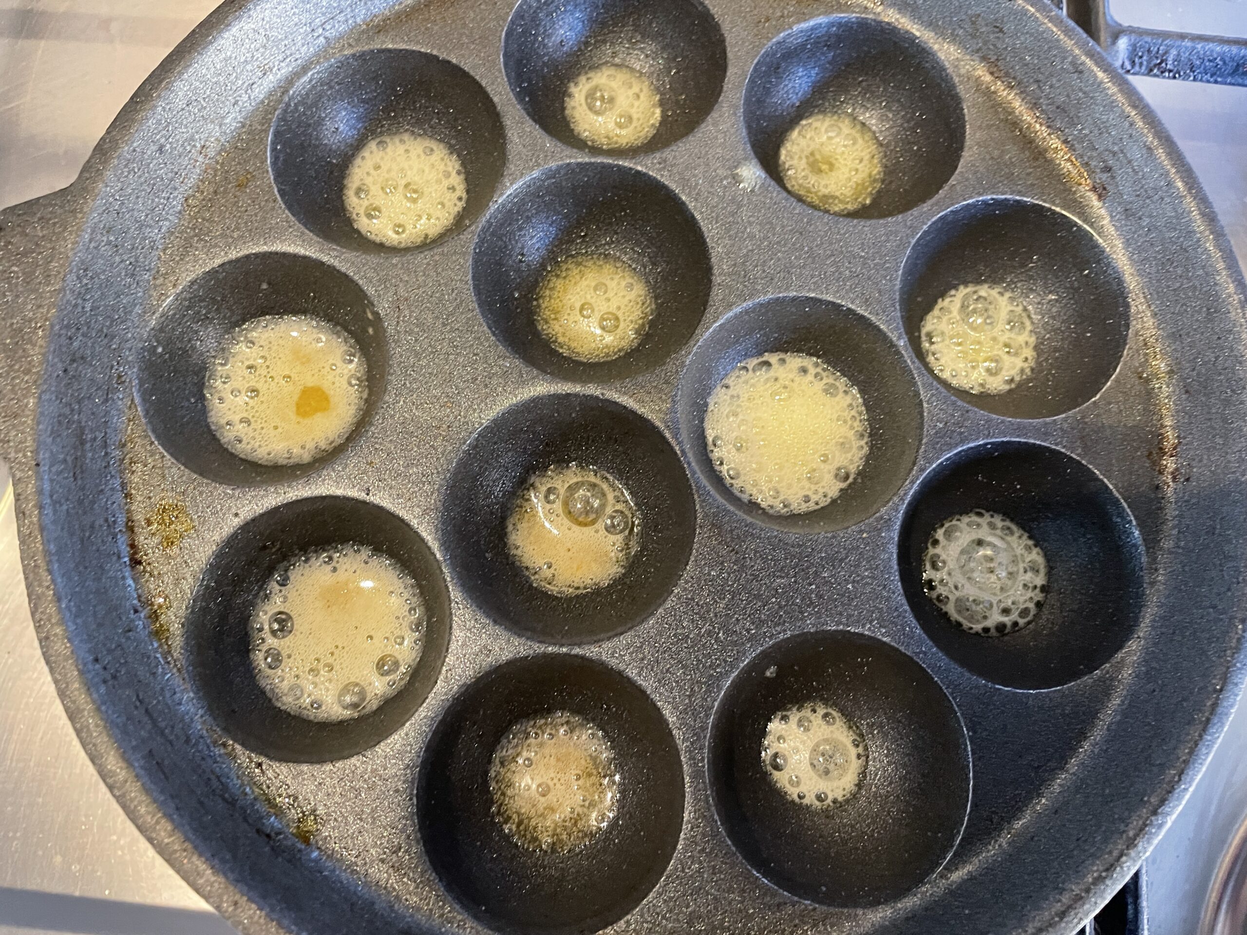 Orange and Cardamom Aebleskiver Recipe