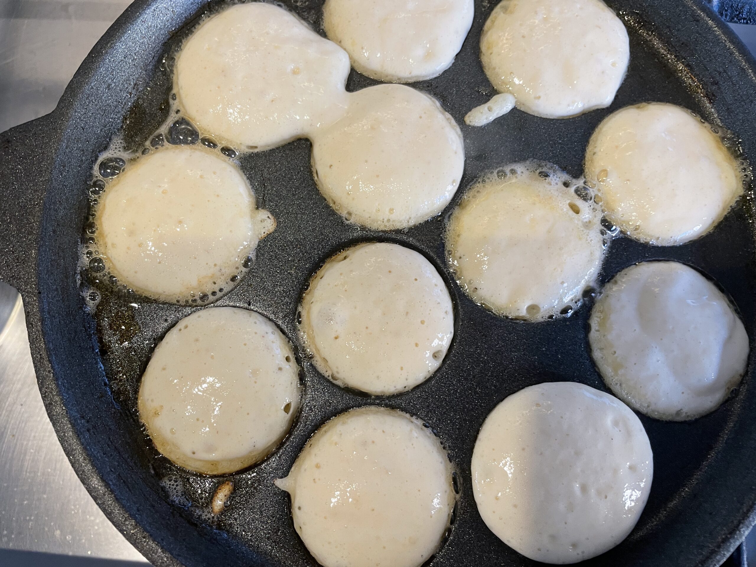 Aebleskiver / Danish Pancake Balls Recipe