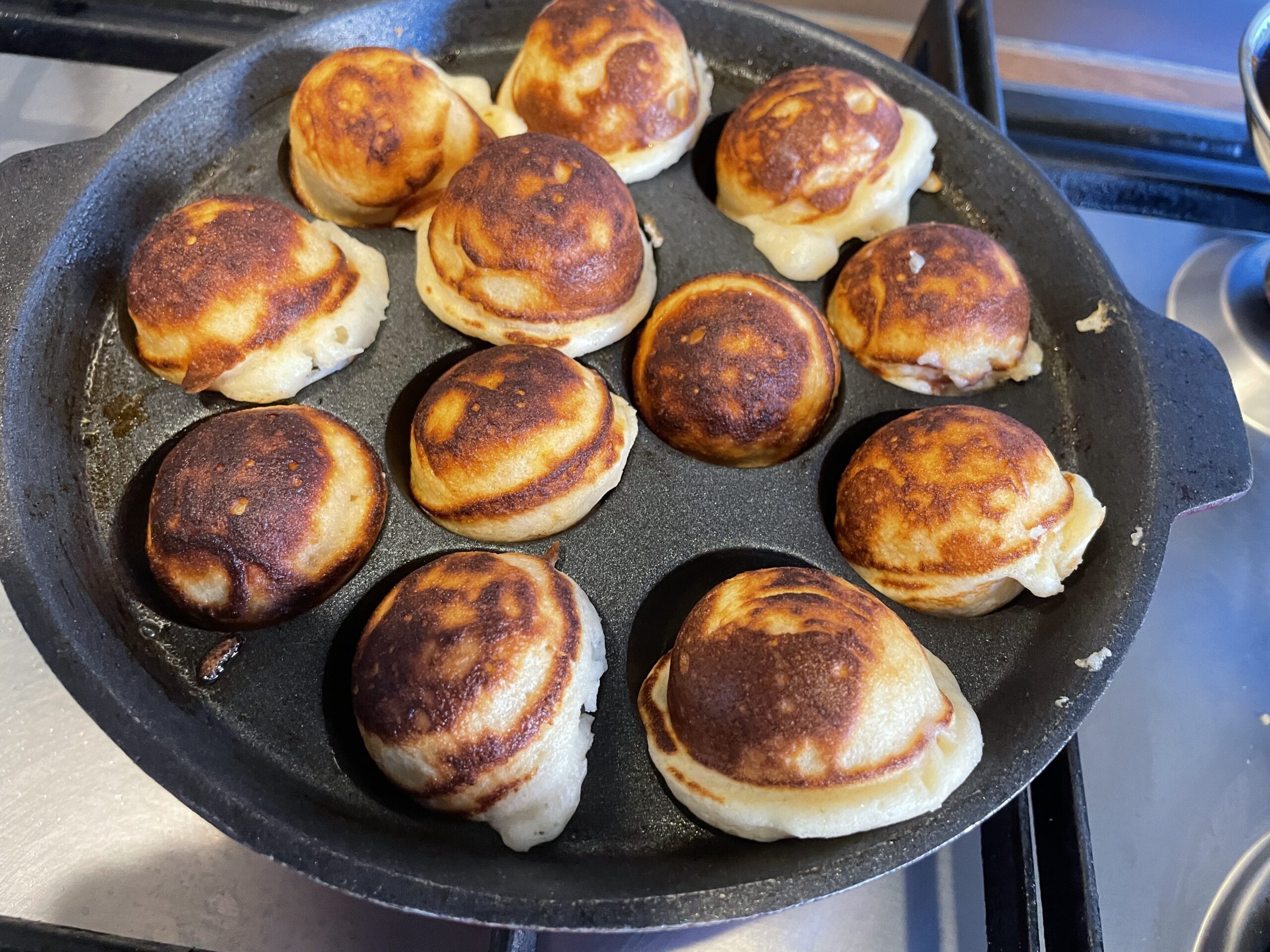 Aebleskiver / Danish Pancake Balls Recipe