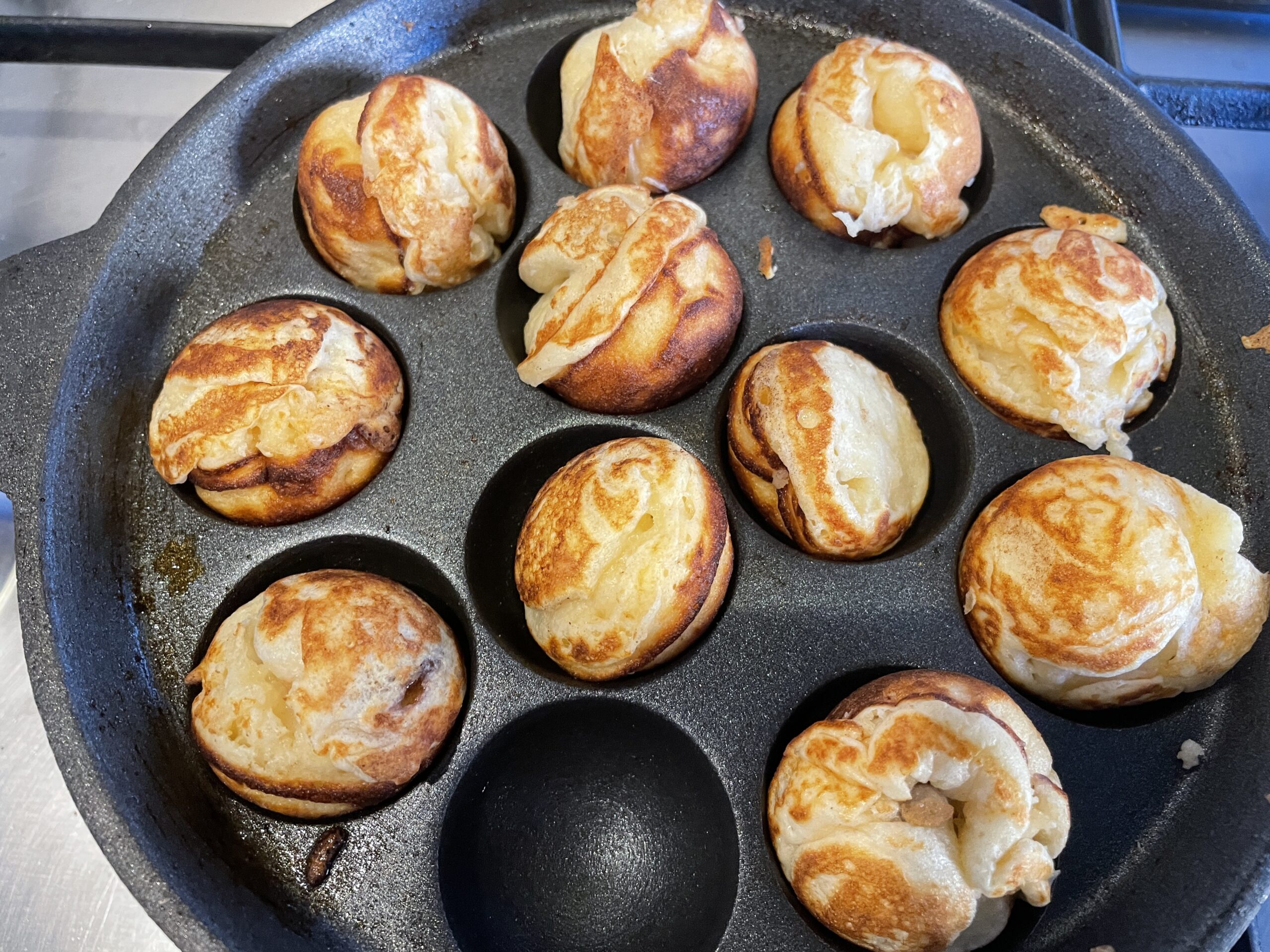 Aebleskiver / Danish Pancake Balls Recipe