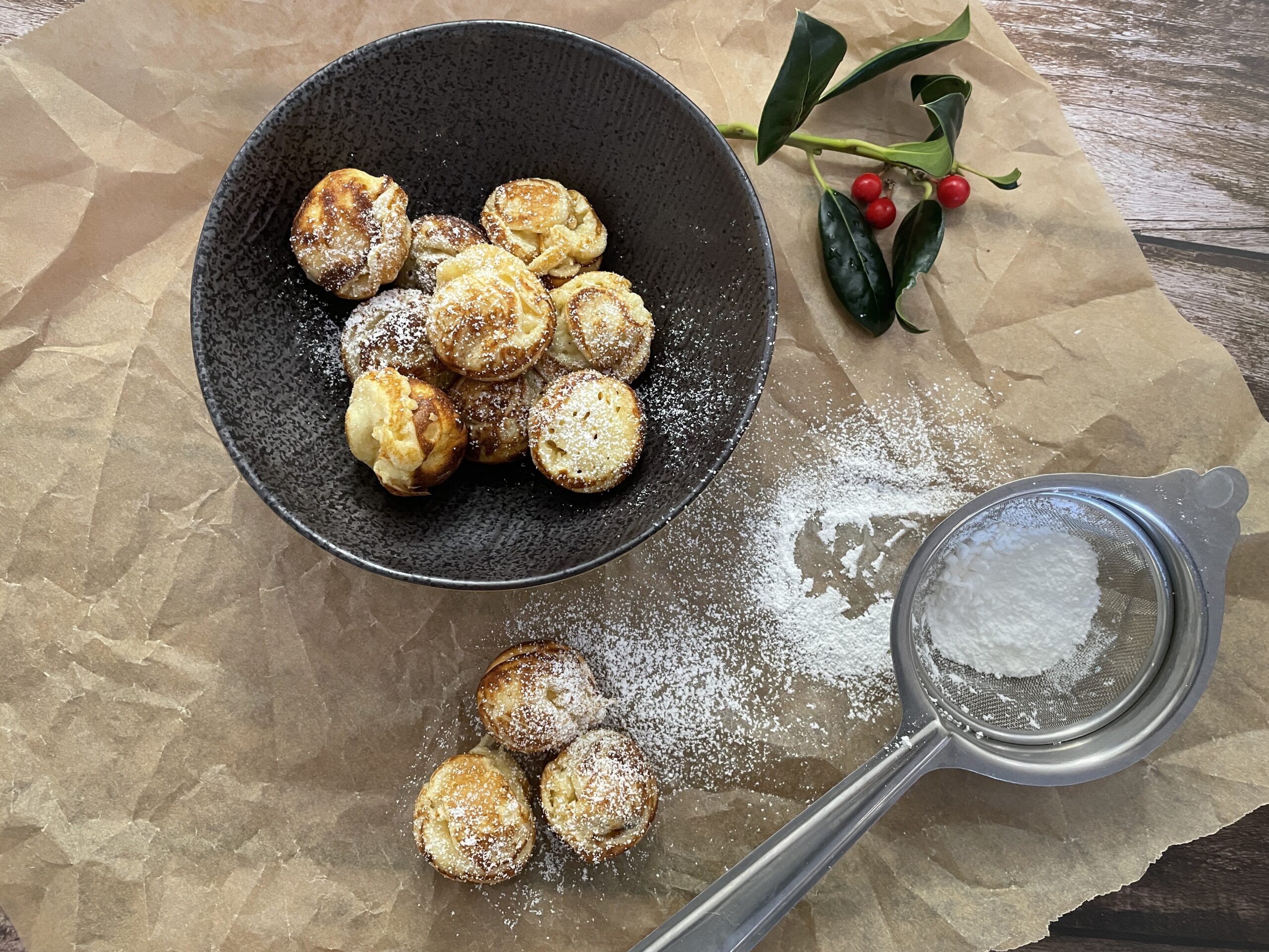 Aebleskiver (Danish Pancake Balls) - The Daring Gourmet