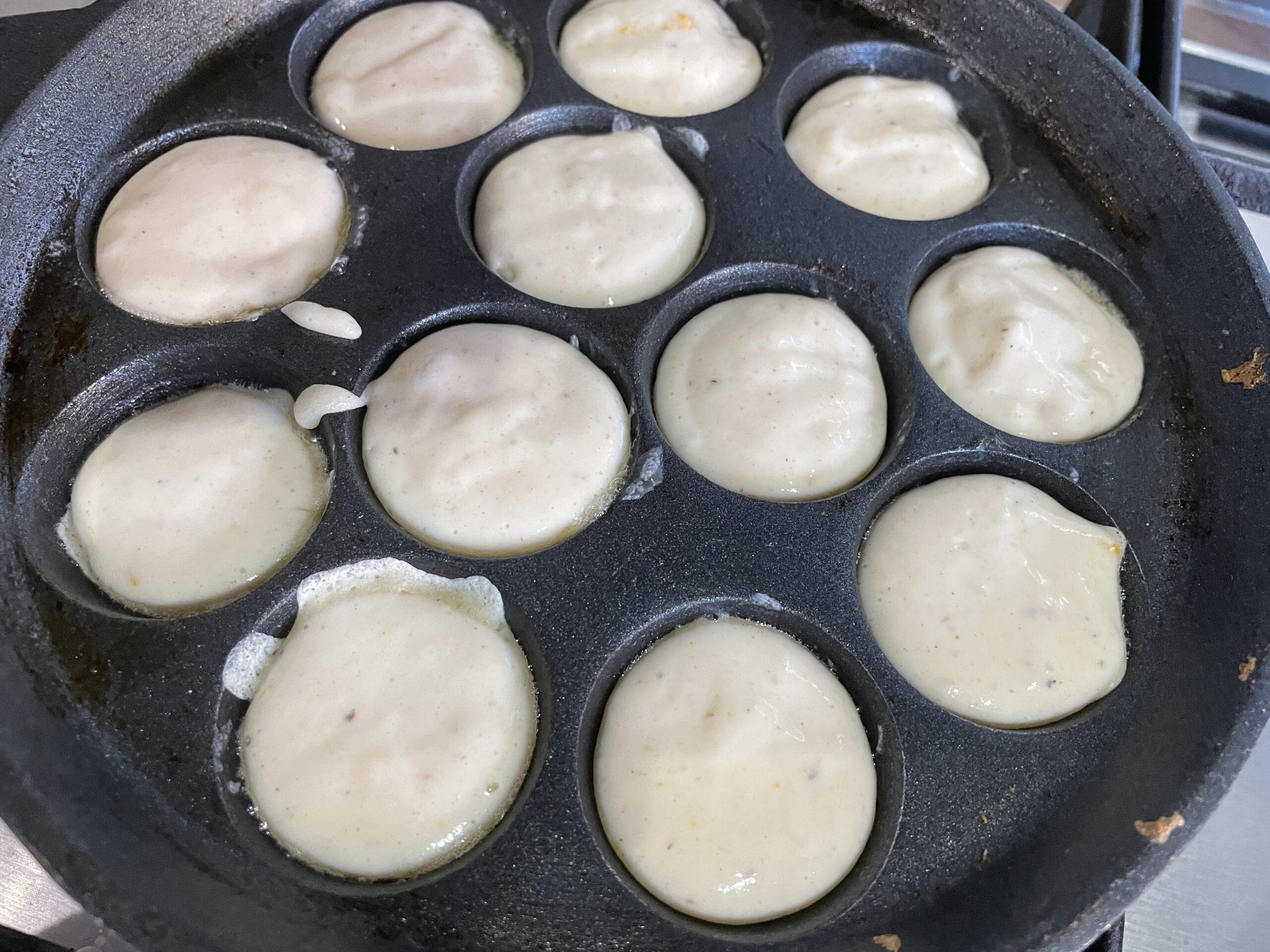 Orange and Cardamom Aebleskiver Recipe