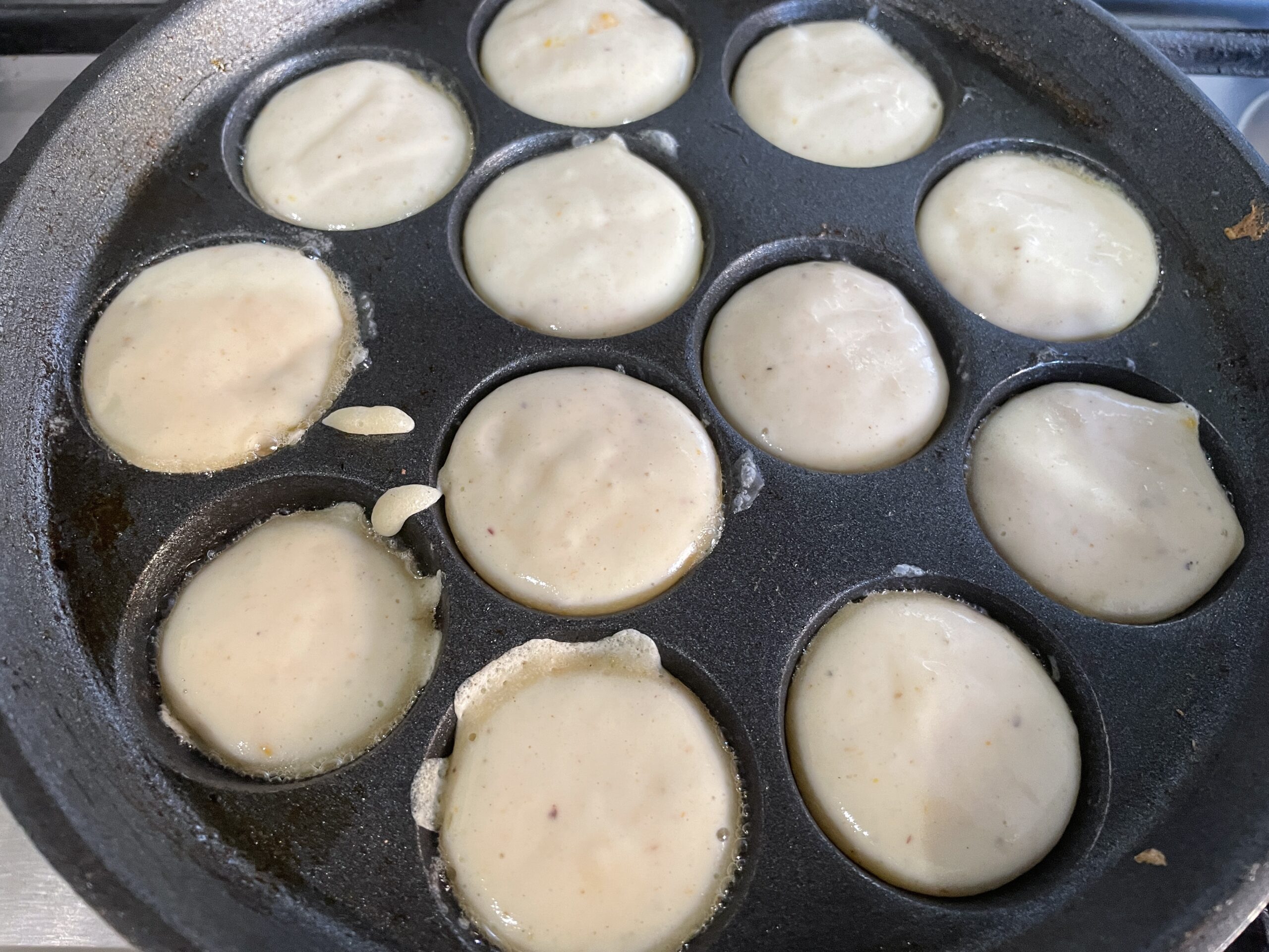 Orange and Cardamom Aebleskiver Recipe