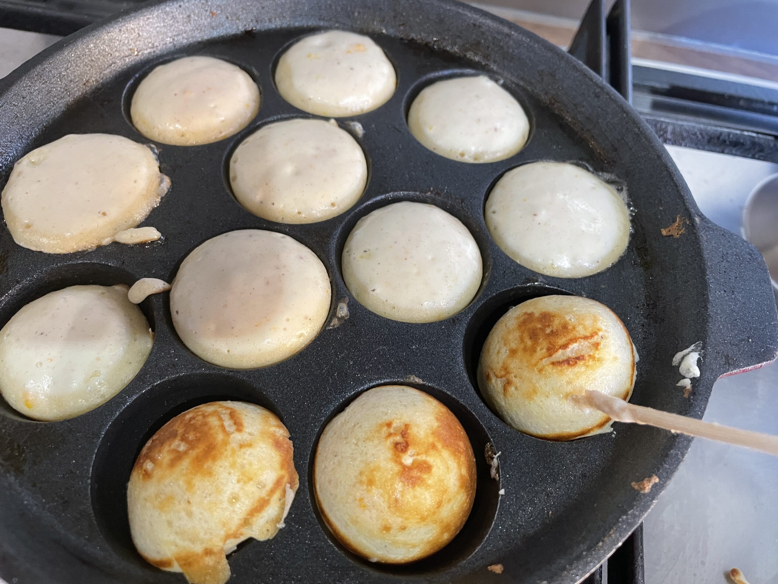 Orange and Cardamom Aebleskiver Recipe