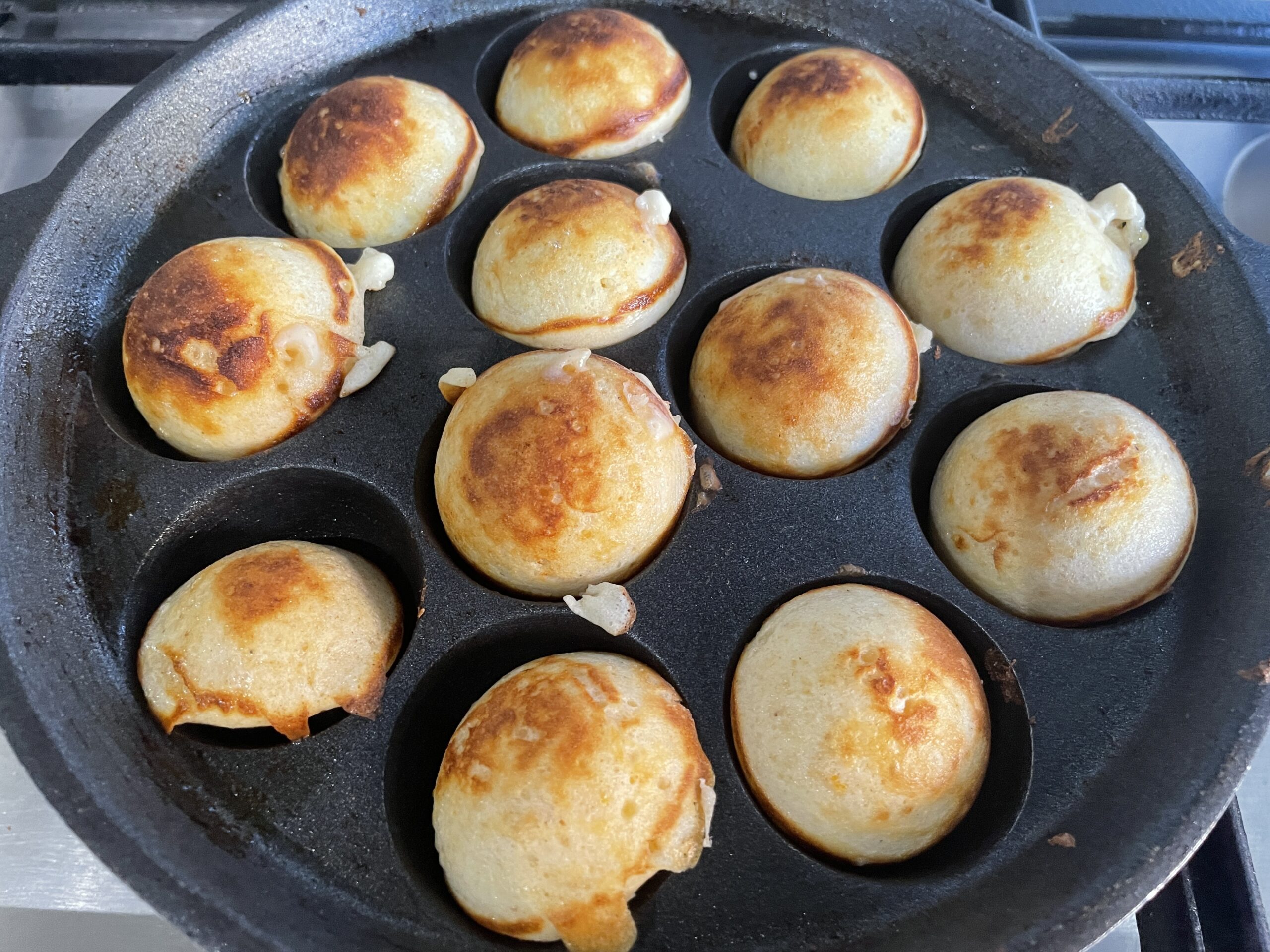 Orange and Cardamom Aebleskiver Recipe