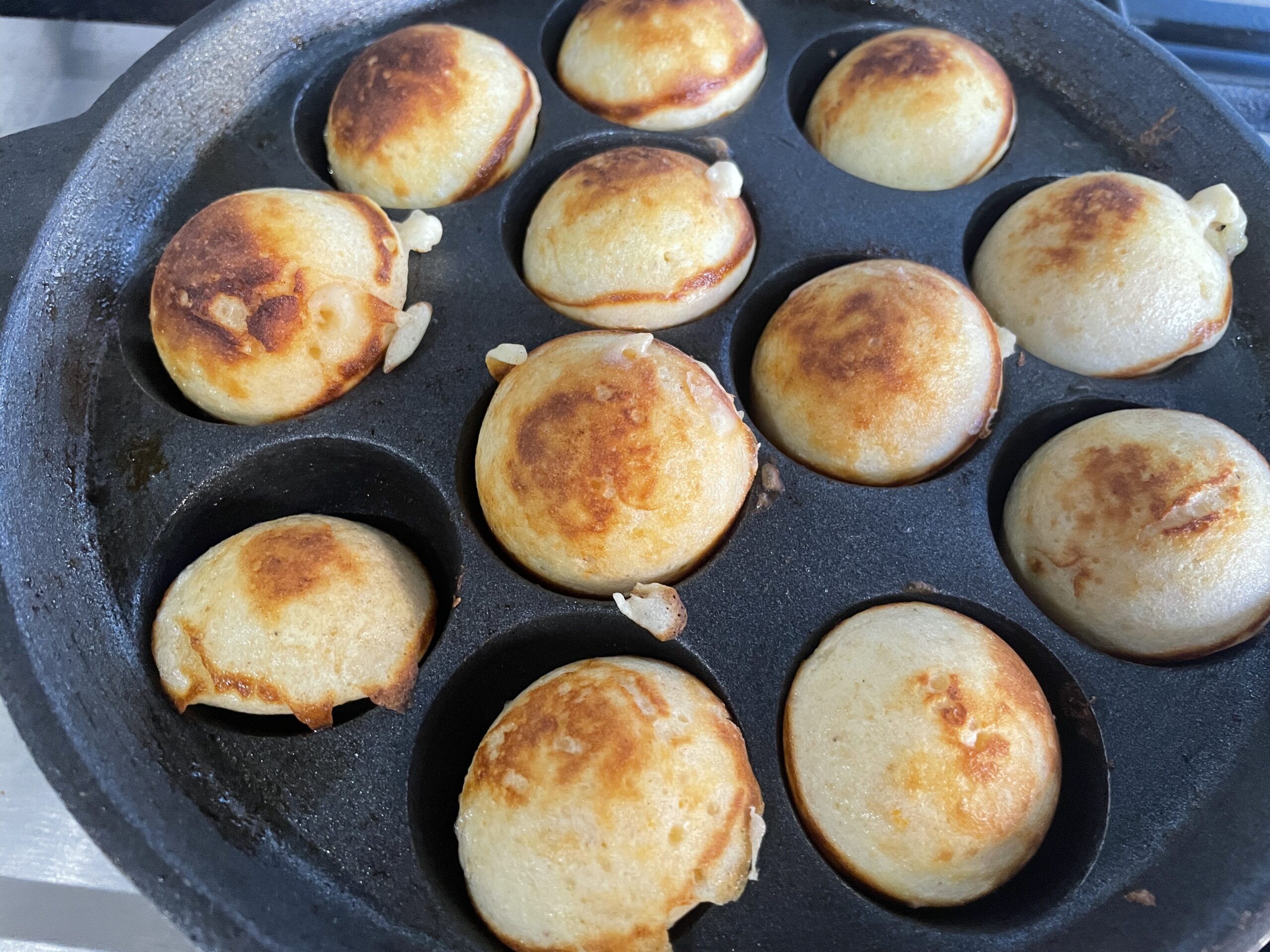 Orange and Cardamom Aebleskiver Recipe