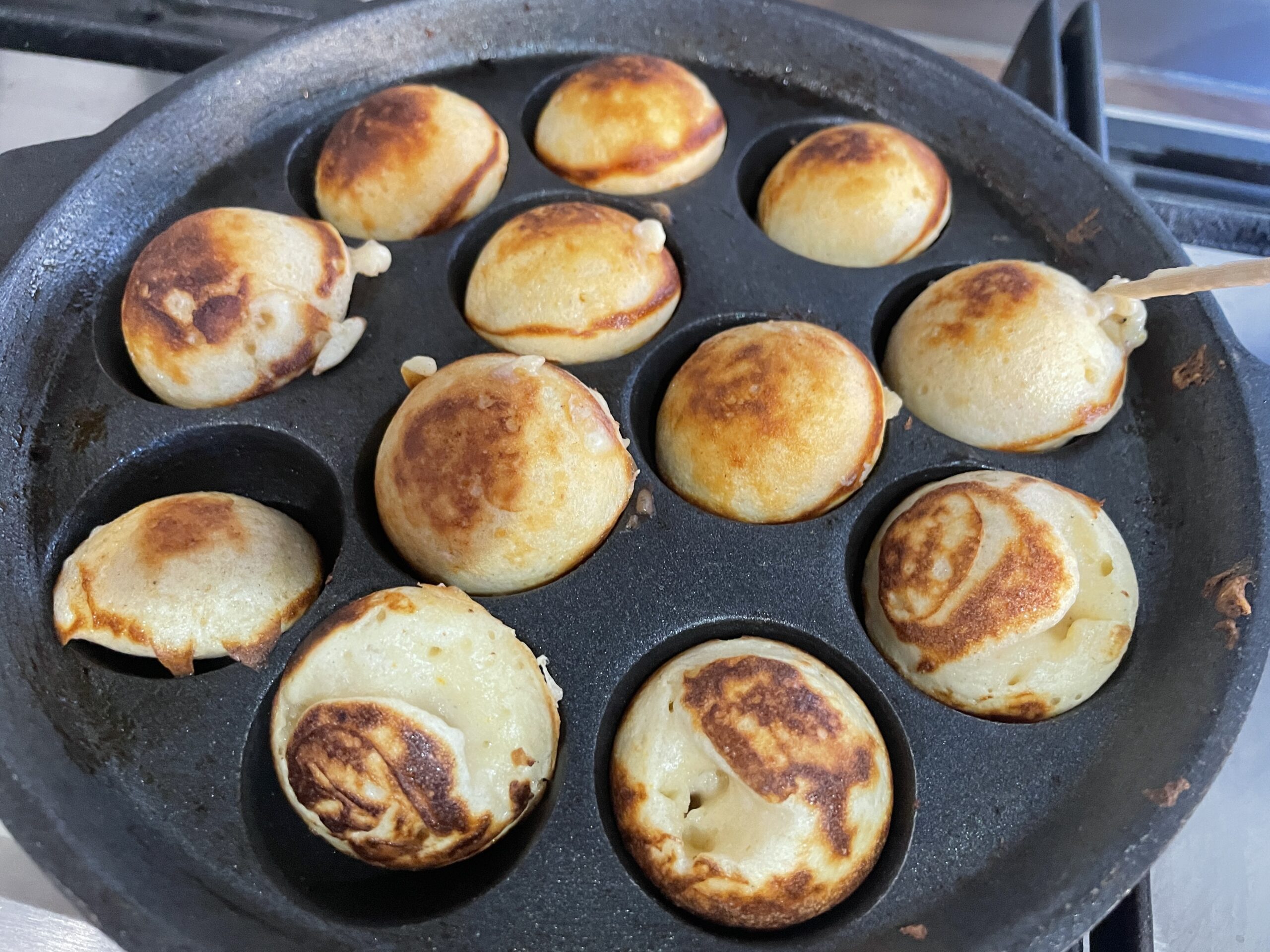 Orange and Cardamom Aebleskiver Recipe