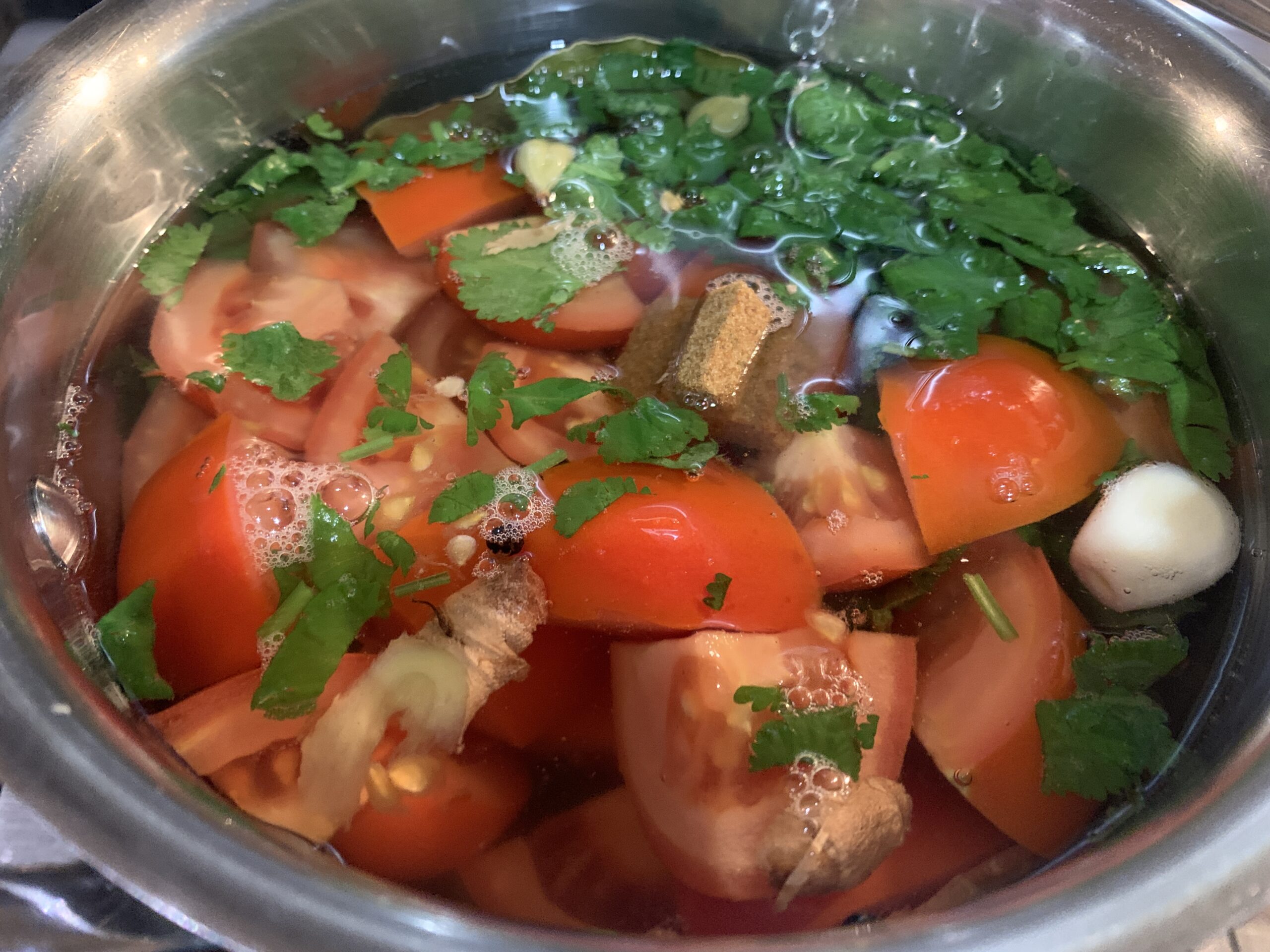 Tomato and Coriander Shorba Recipe